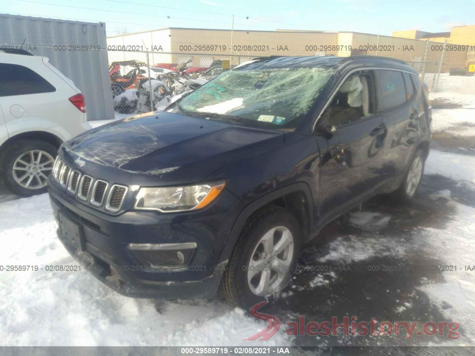 3C4NJDBB0LT116203 2020 JEEP COMPASS