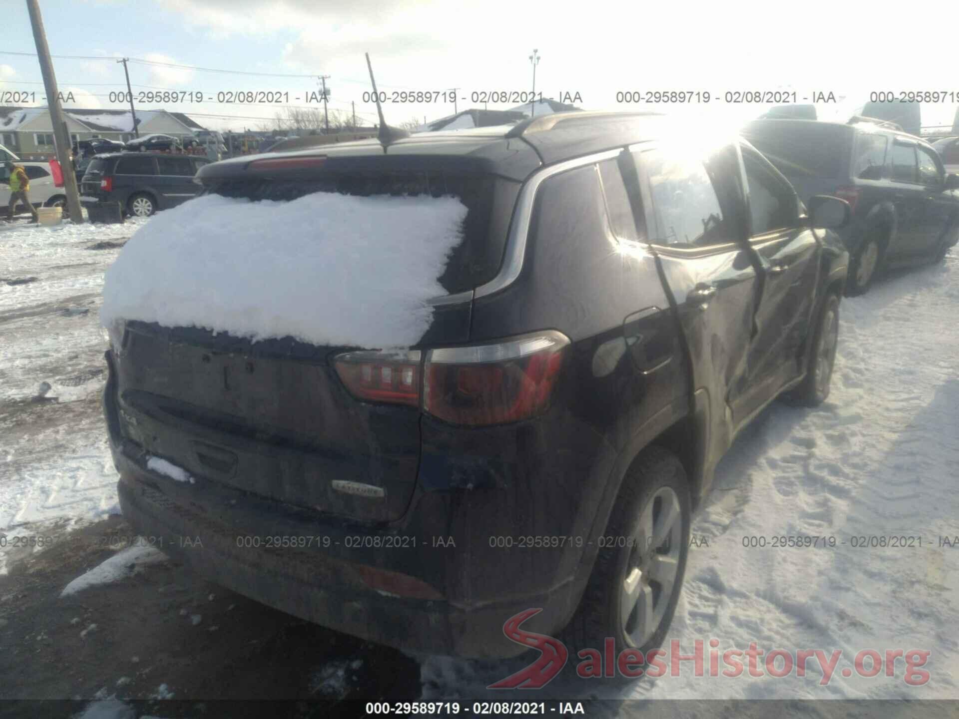 3C4NJDBB0LT116203 2020 JEEP COMPASS