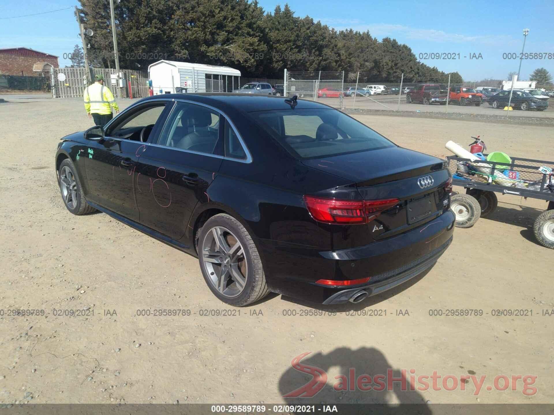 WAUENAF46HN055166 2017 AUDI A4