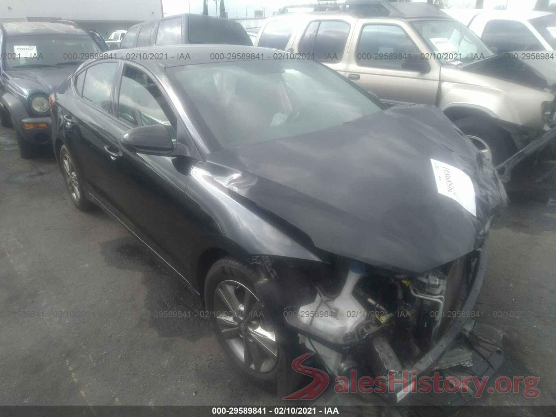 5NPD84LF2JH399791 2018 HYUNDAI ELANTRA