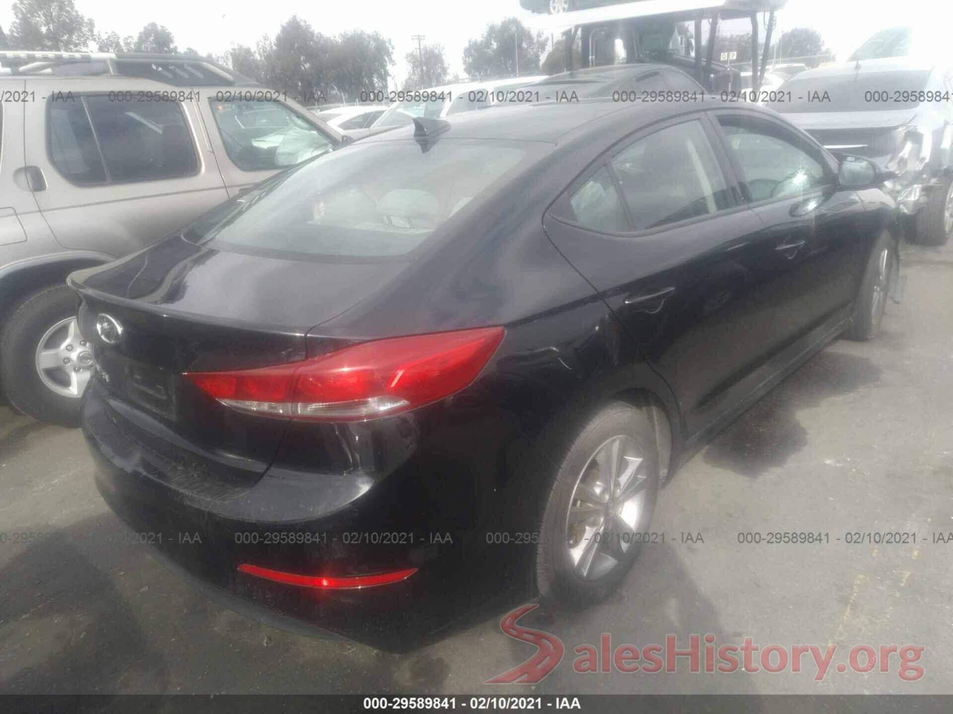 5NPD84LF2JH399791 2018 HYUNDAI ELANTRA