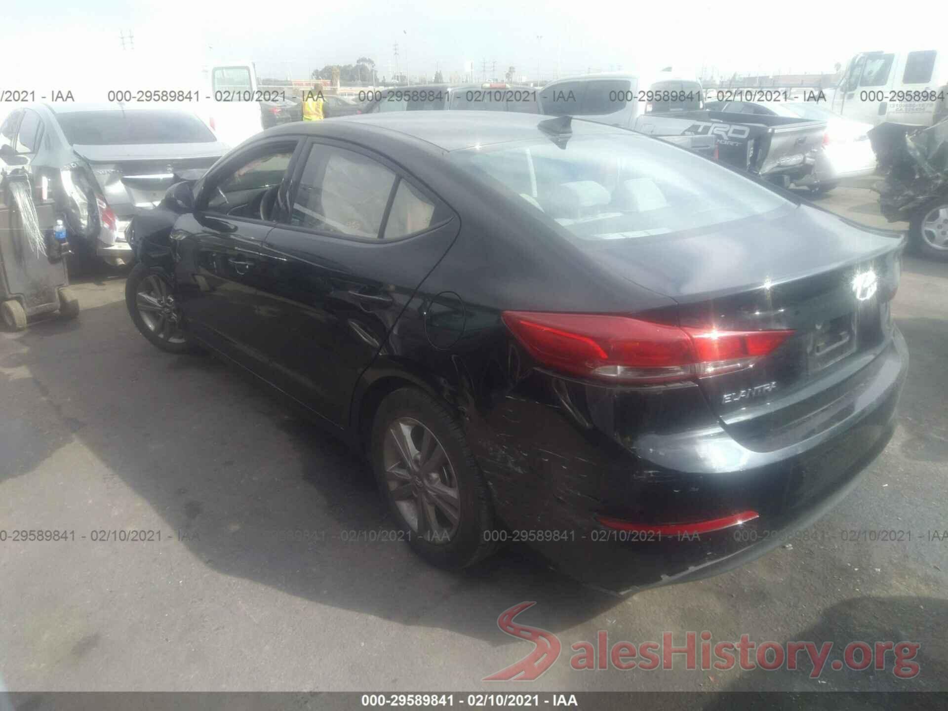 5NPD84LF2JH399791 2018 HYUNDAI ELANTRA