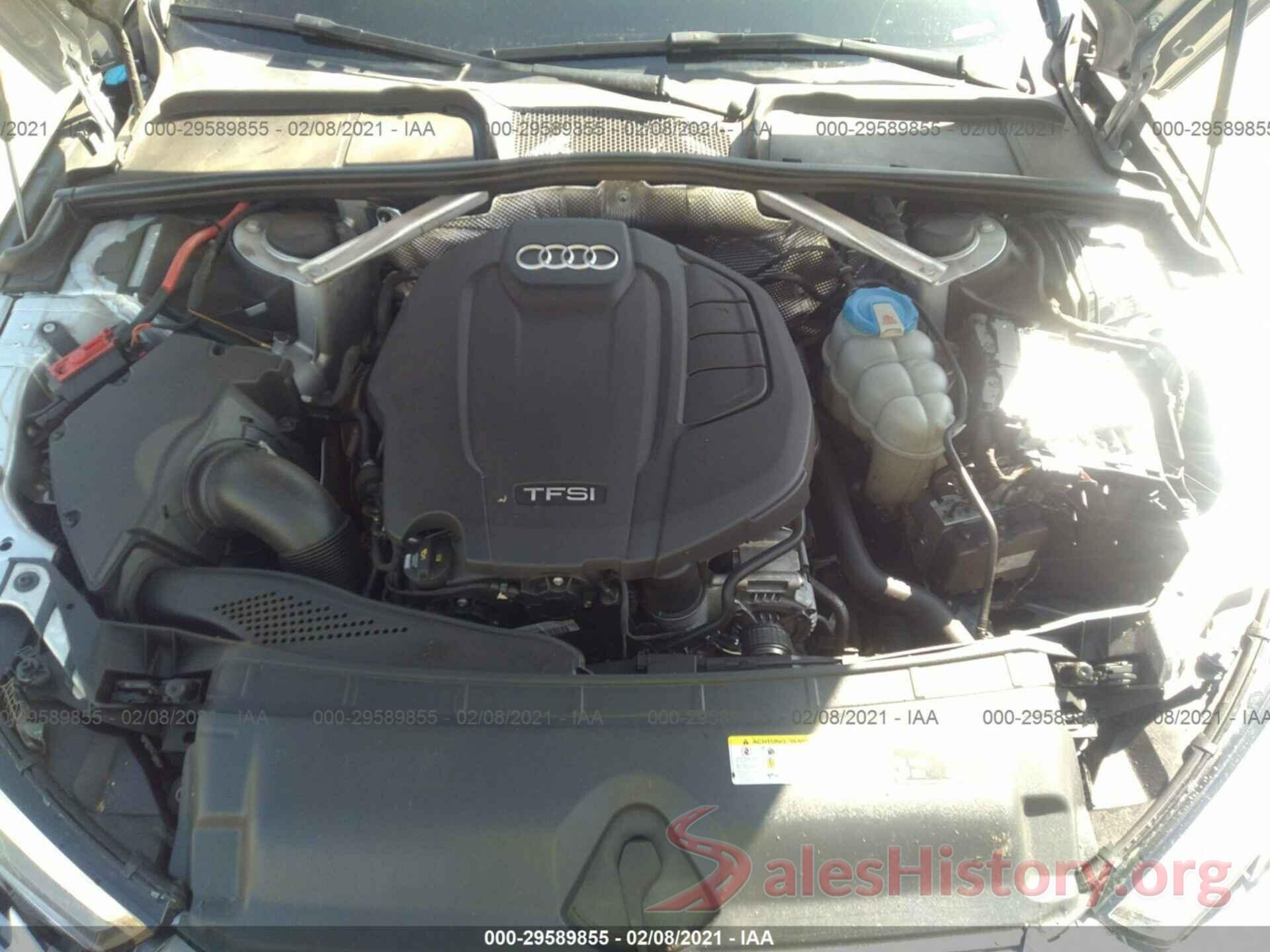 WAUGNAF42HN005342 2017 AUDI A4