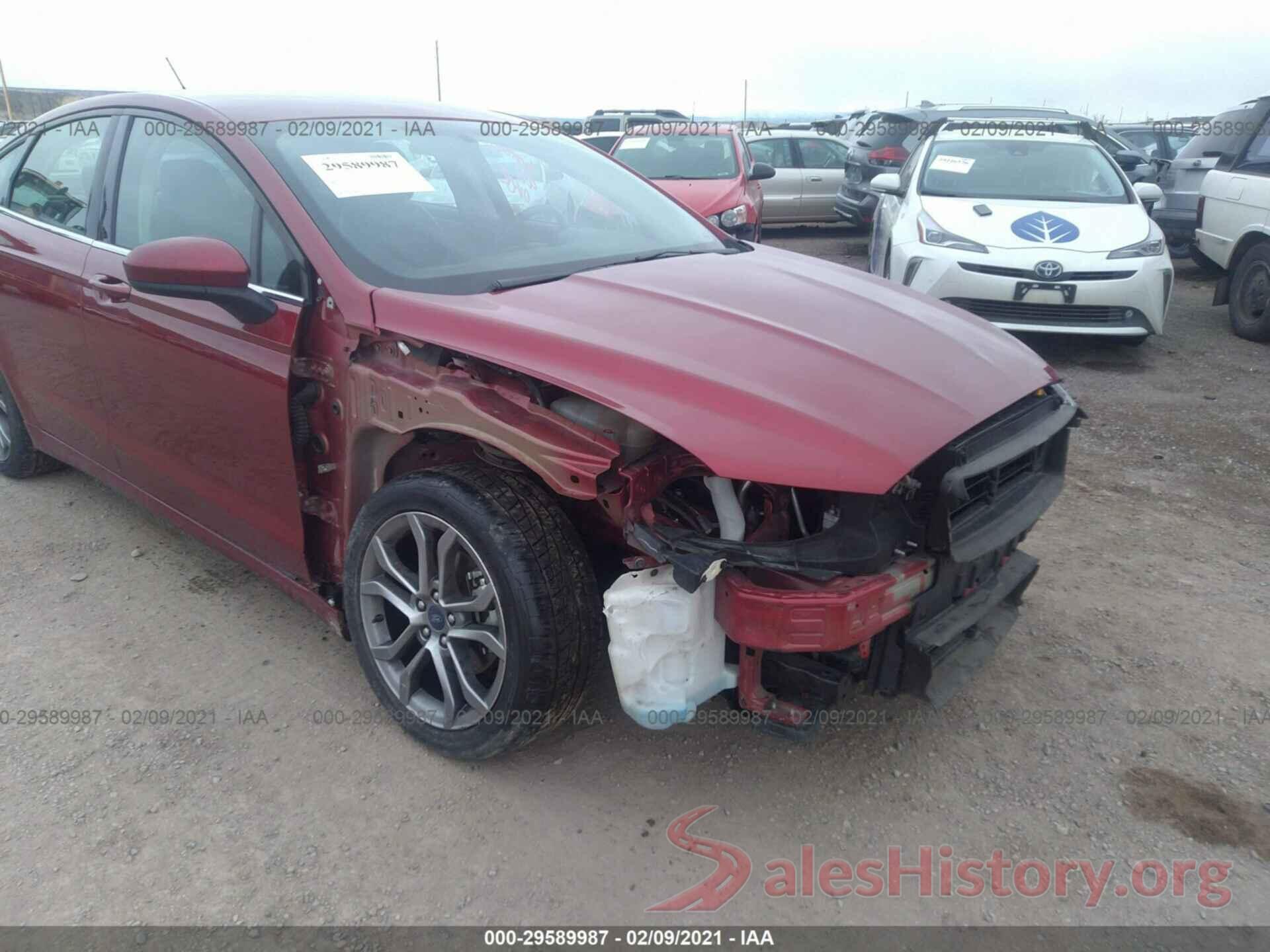 3FA6P0T99HR264349 2017 FORD FUSION