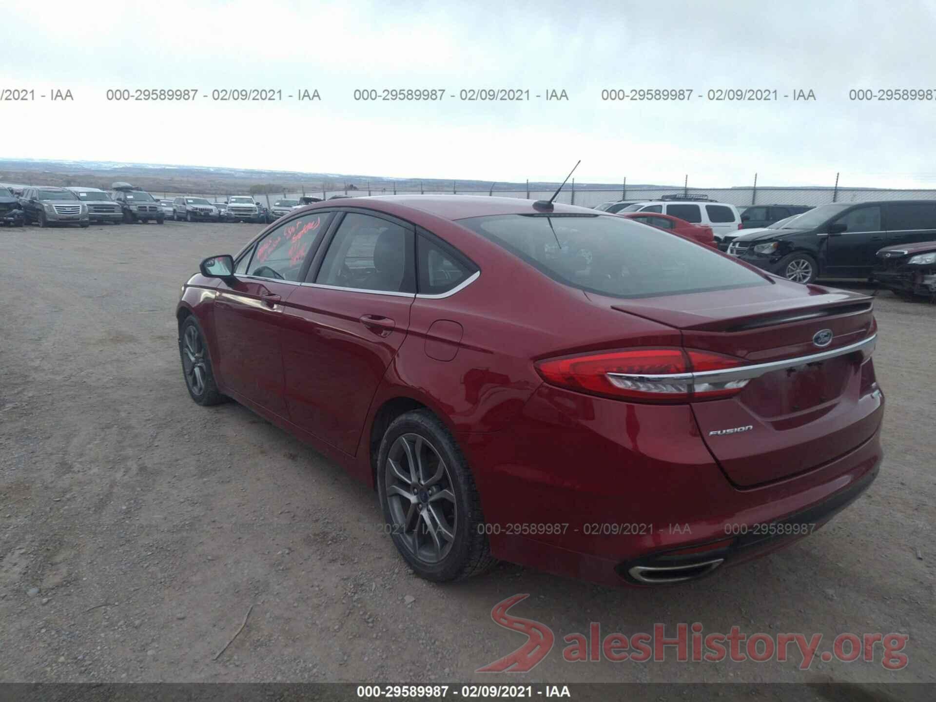 3FA6P0T99HR264349 2017 FORD FUSION