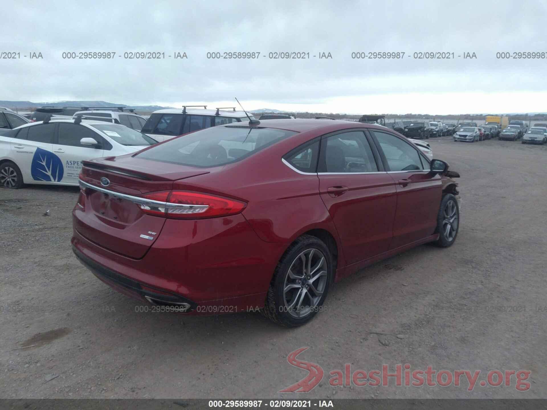 3FA6P0T99HR264349 2017 FORD FUSION