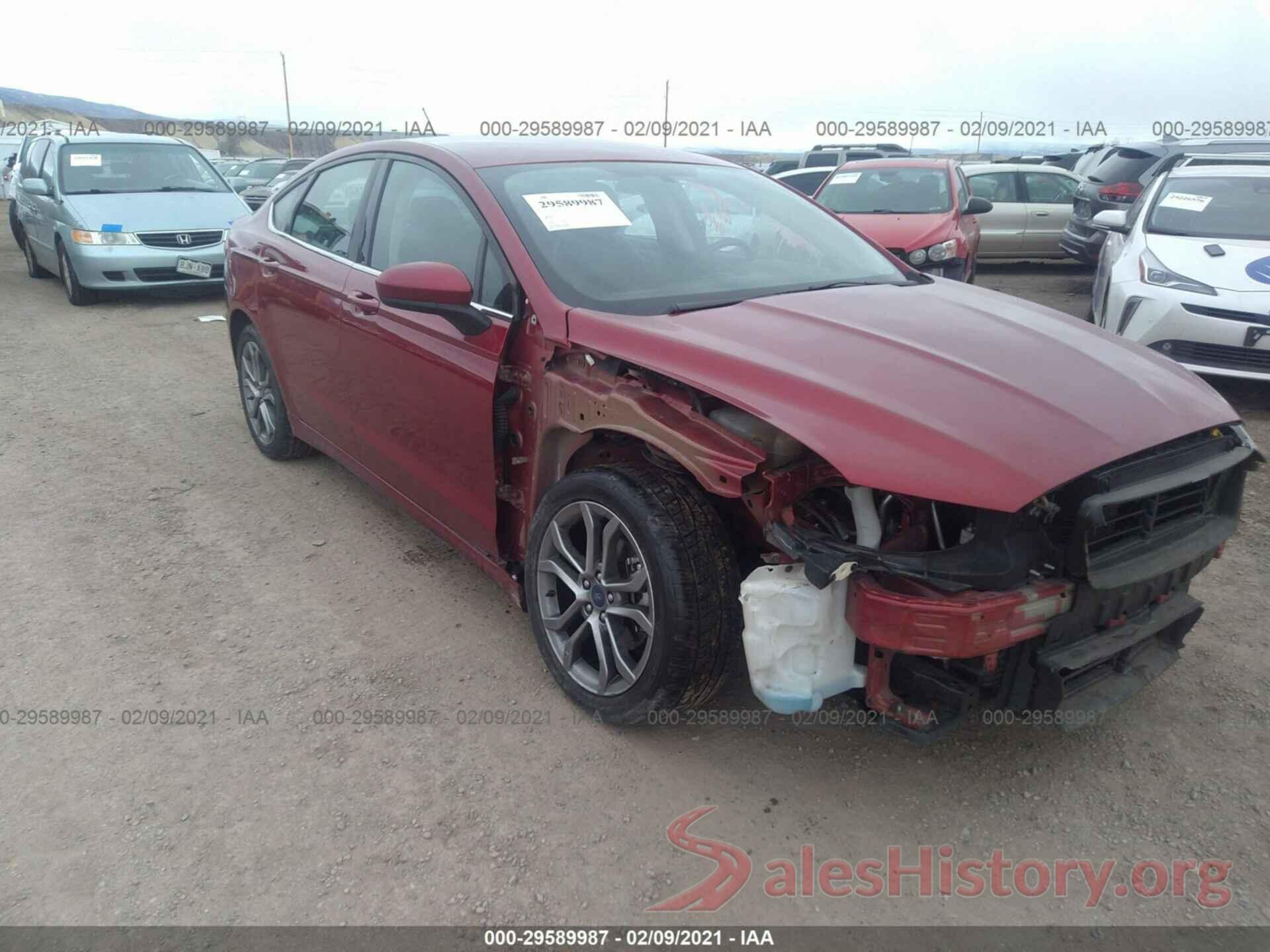 3FA6P0T99HR264349 2017 FORD FUSION