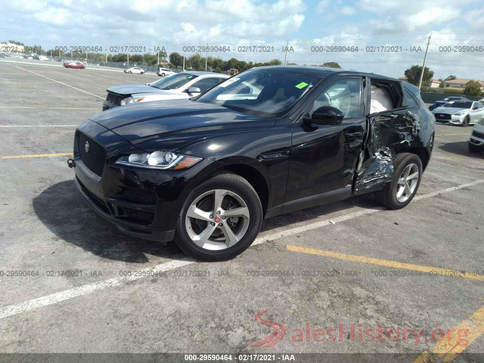 SADCJ2FX5LA645868 2020 JAGUAR F-PACE