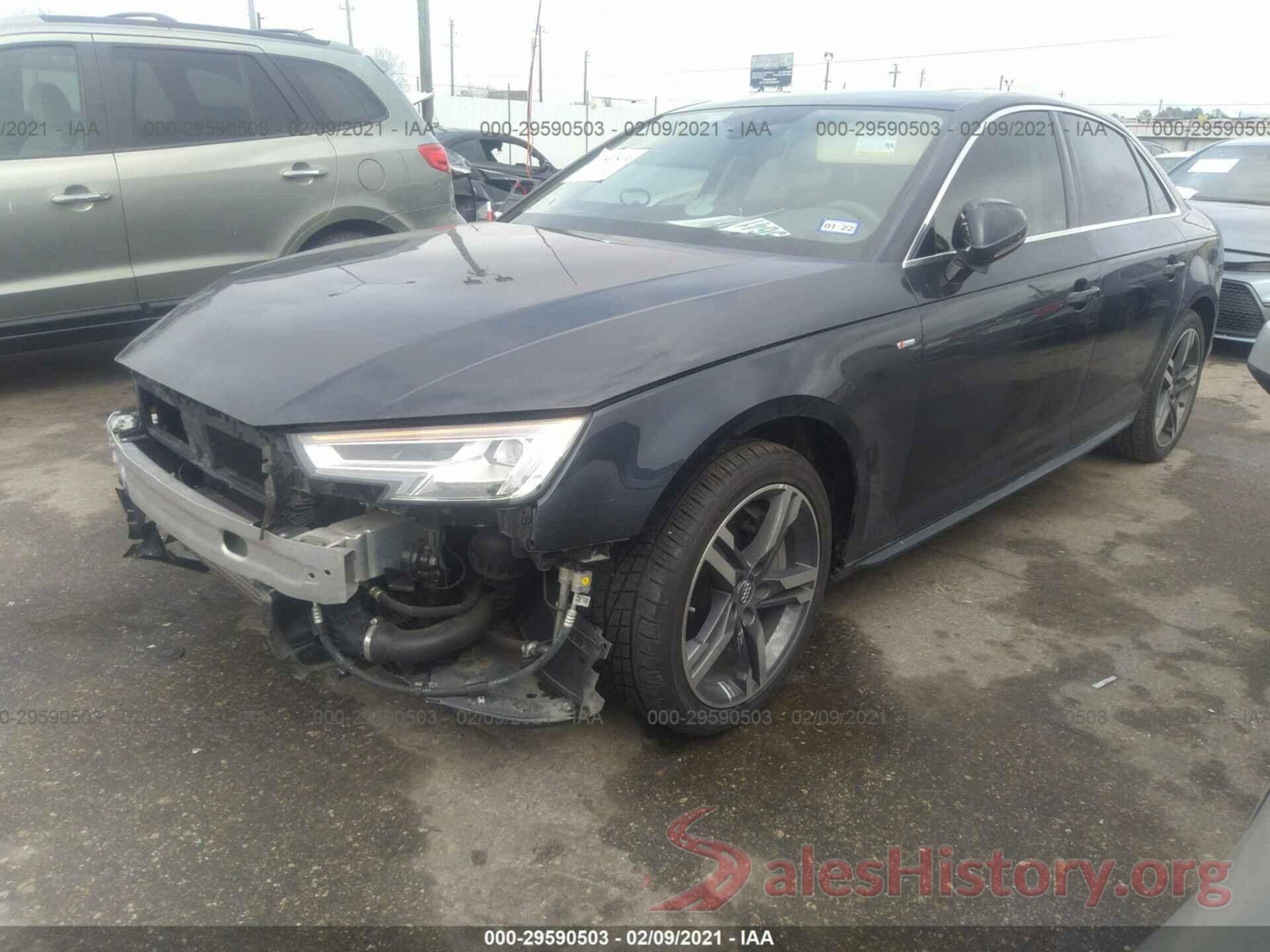 WAULNAF49HN028146 2017 AUDI A4