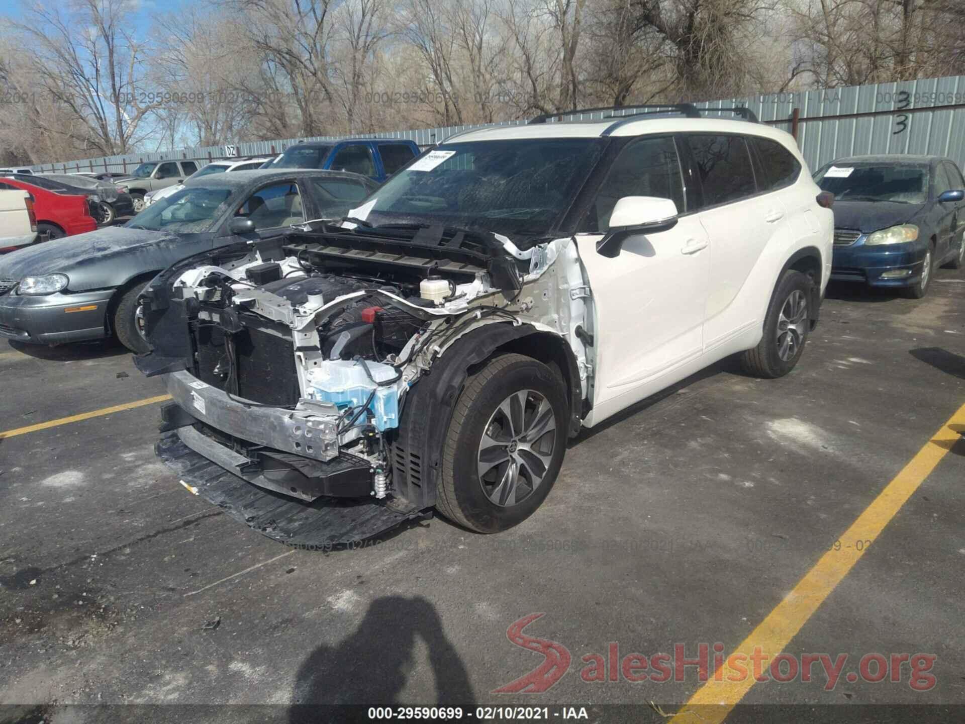 5TDHZRBH5LS501371 2020 TOYOTA HIGHLANDER