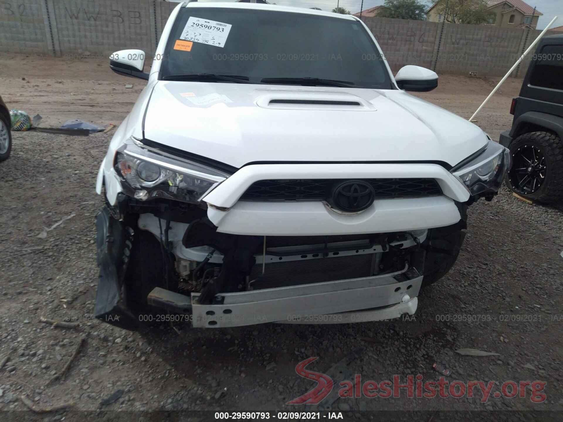 JTEBU5JR9J5500939 2018 TOYOTA 4RUNNER