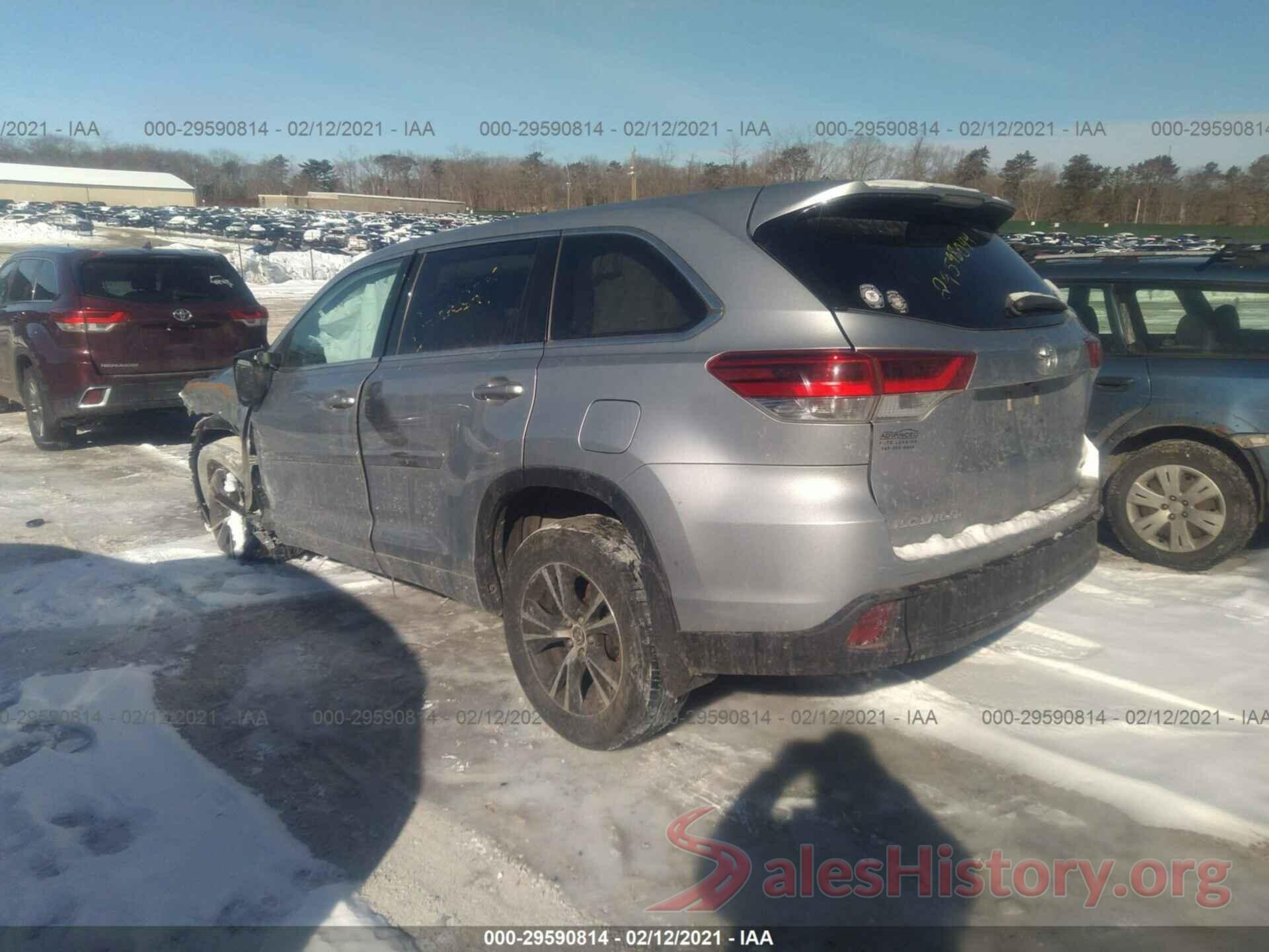 5TDBZRFH0JS829570 2018 TOYOTA HIGHLANDER