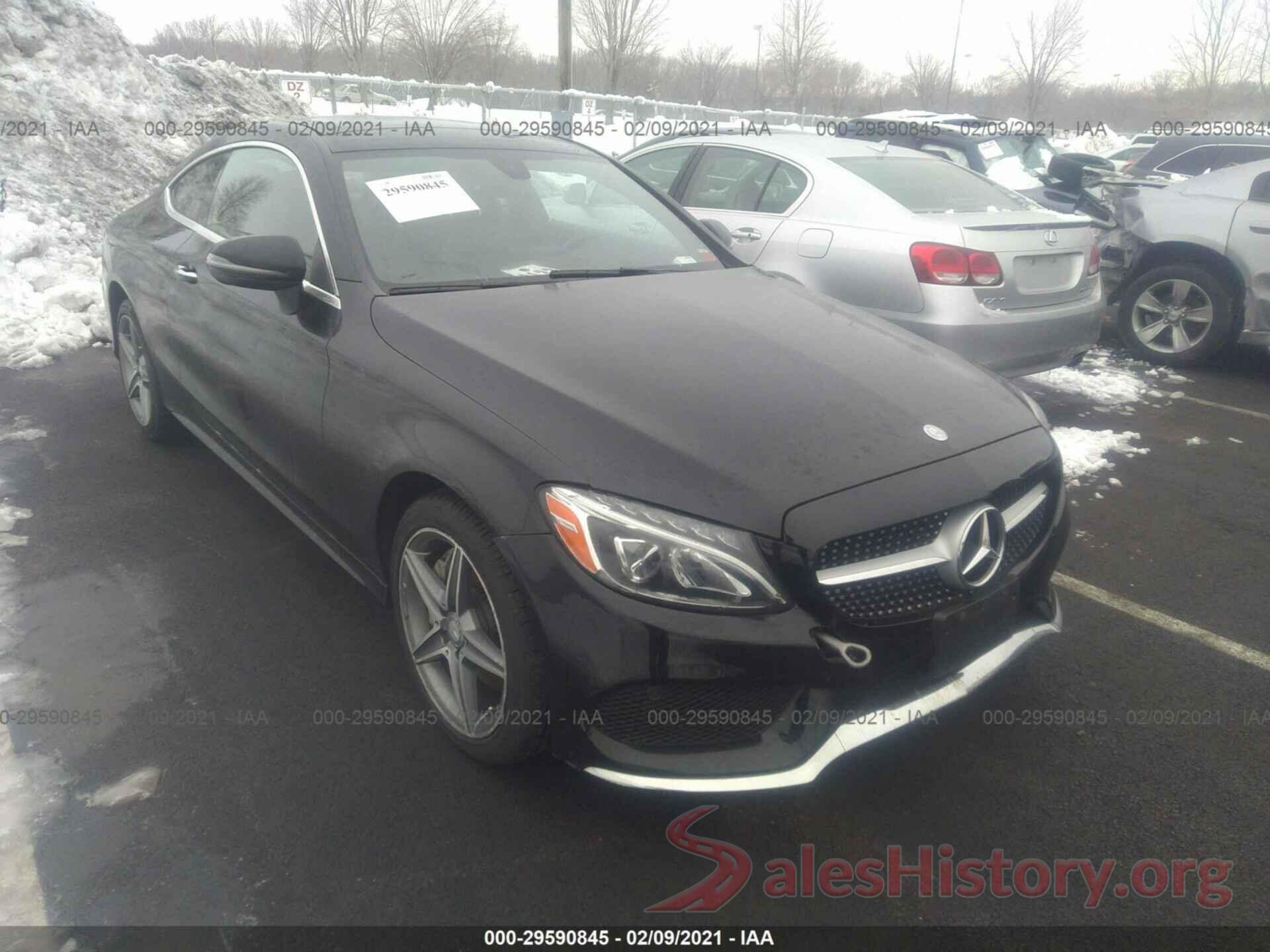 WDDWJ4KB9HF373744 2017 MERCEDES-BENZ C-CLASS