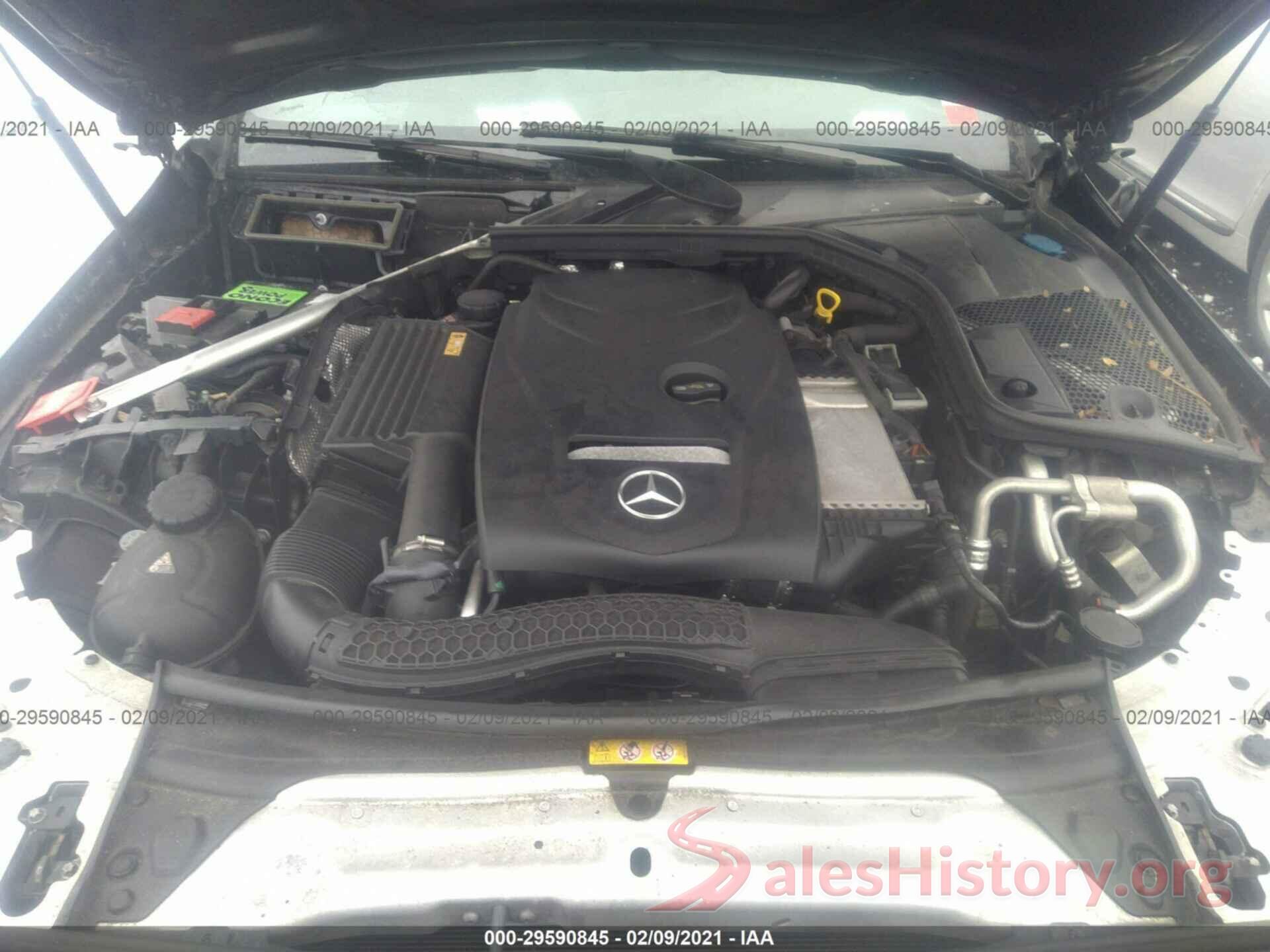 WDDWJ4KB9HF373744 2017 MERCEDES-BENZ C-CLASS