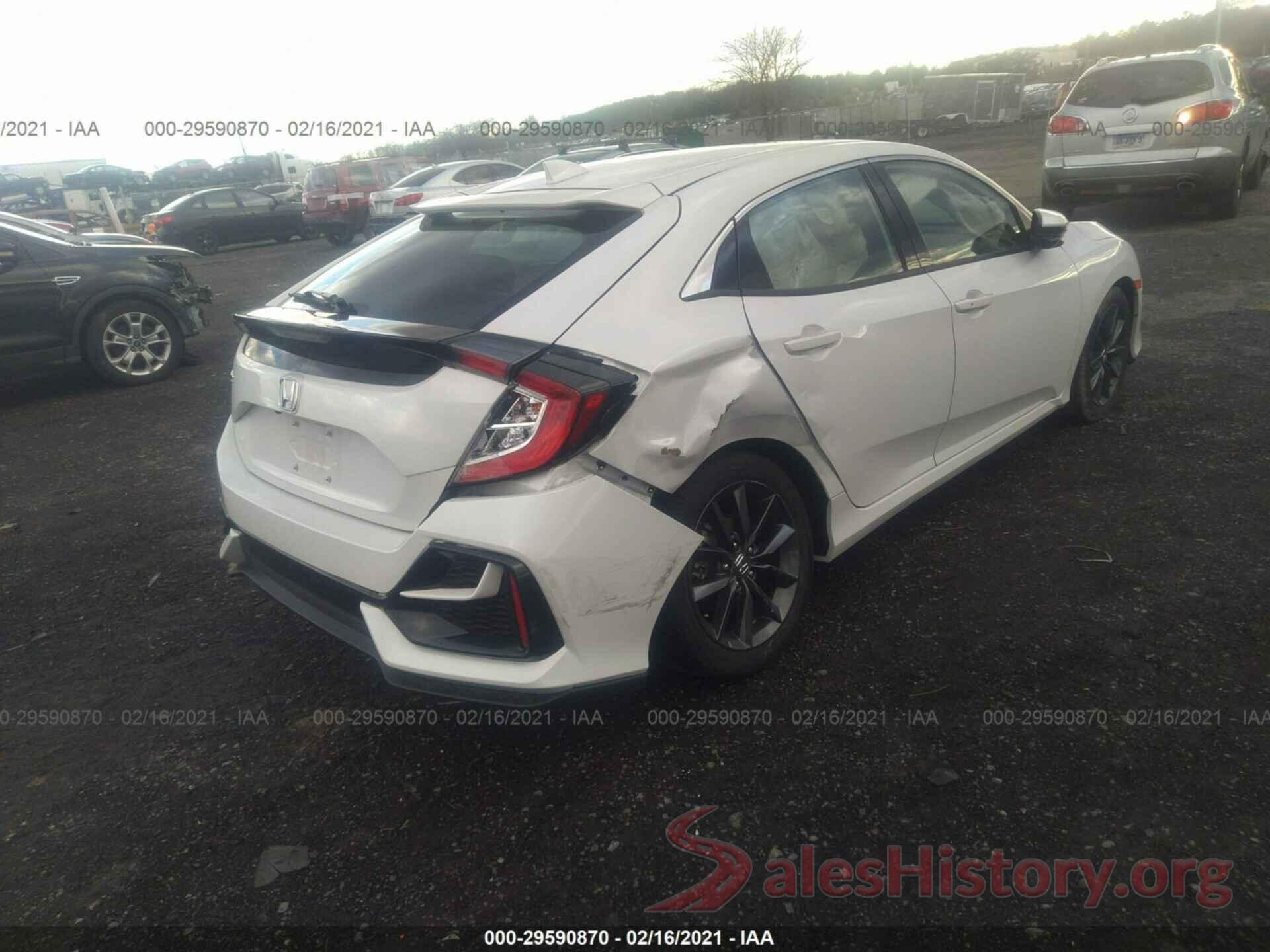 SHHFK7H85LU213215 2020 HONDA CIVIC HATCHBACK