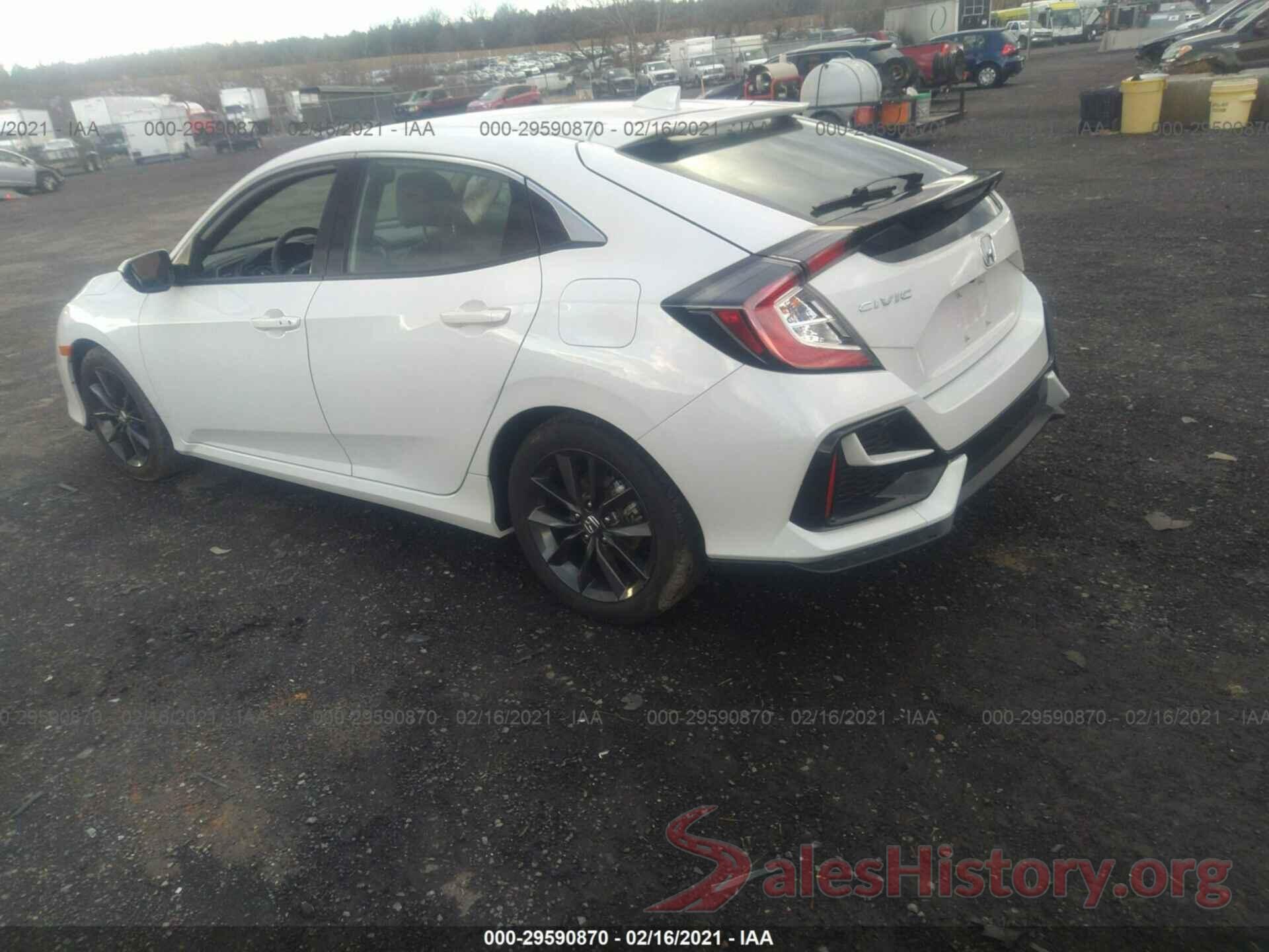 SHHFK7H85LU213215 2020 HONDA CIVIC HATCHBACK