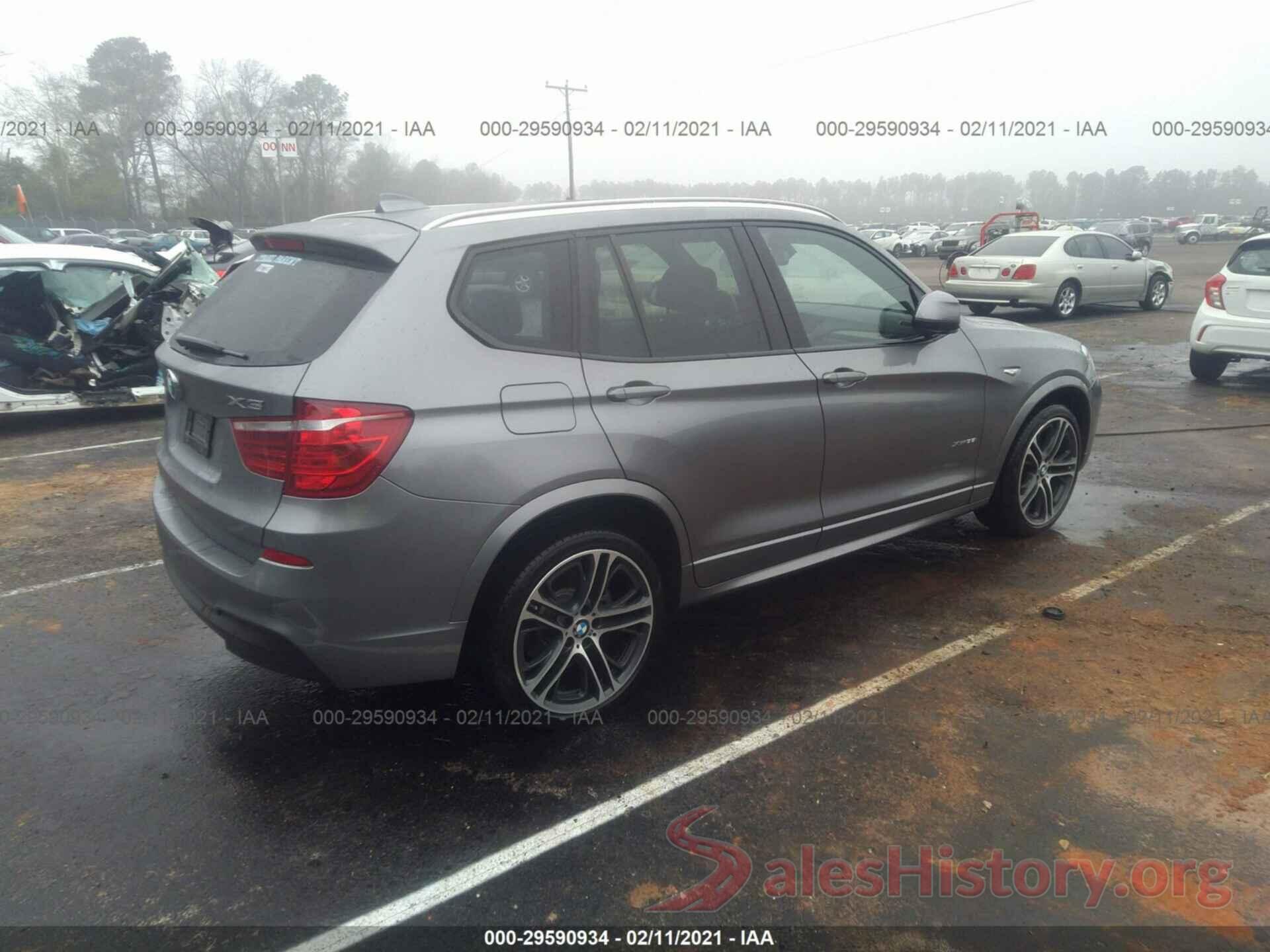 5UXWX7C52H0S20093 2017 BMW X3