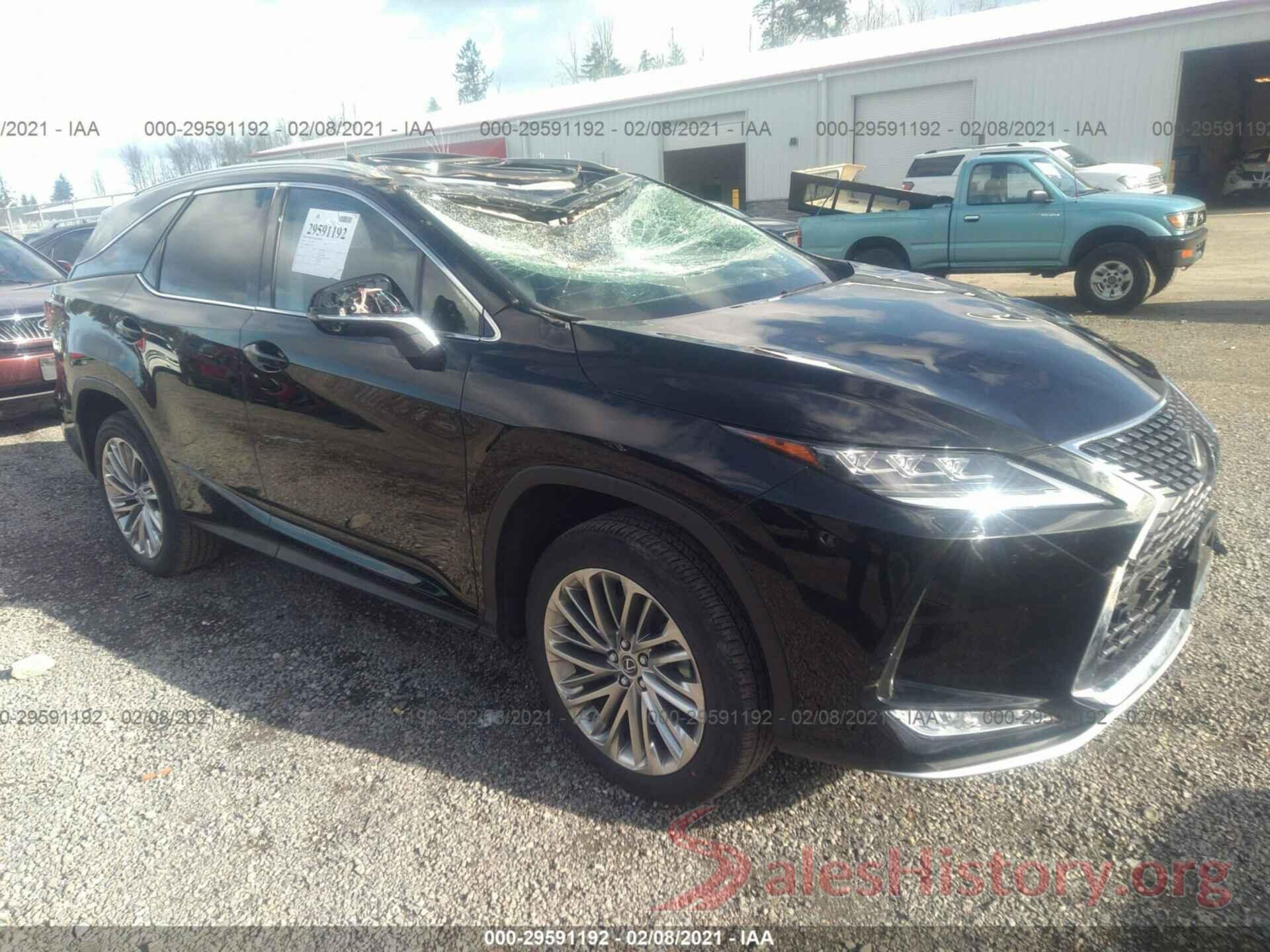 JTJJZKFA8L2023439 2020 LEXUS RX