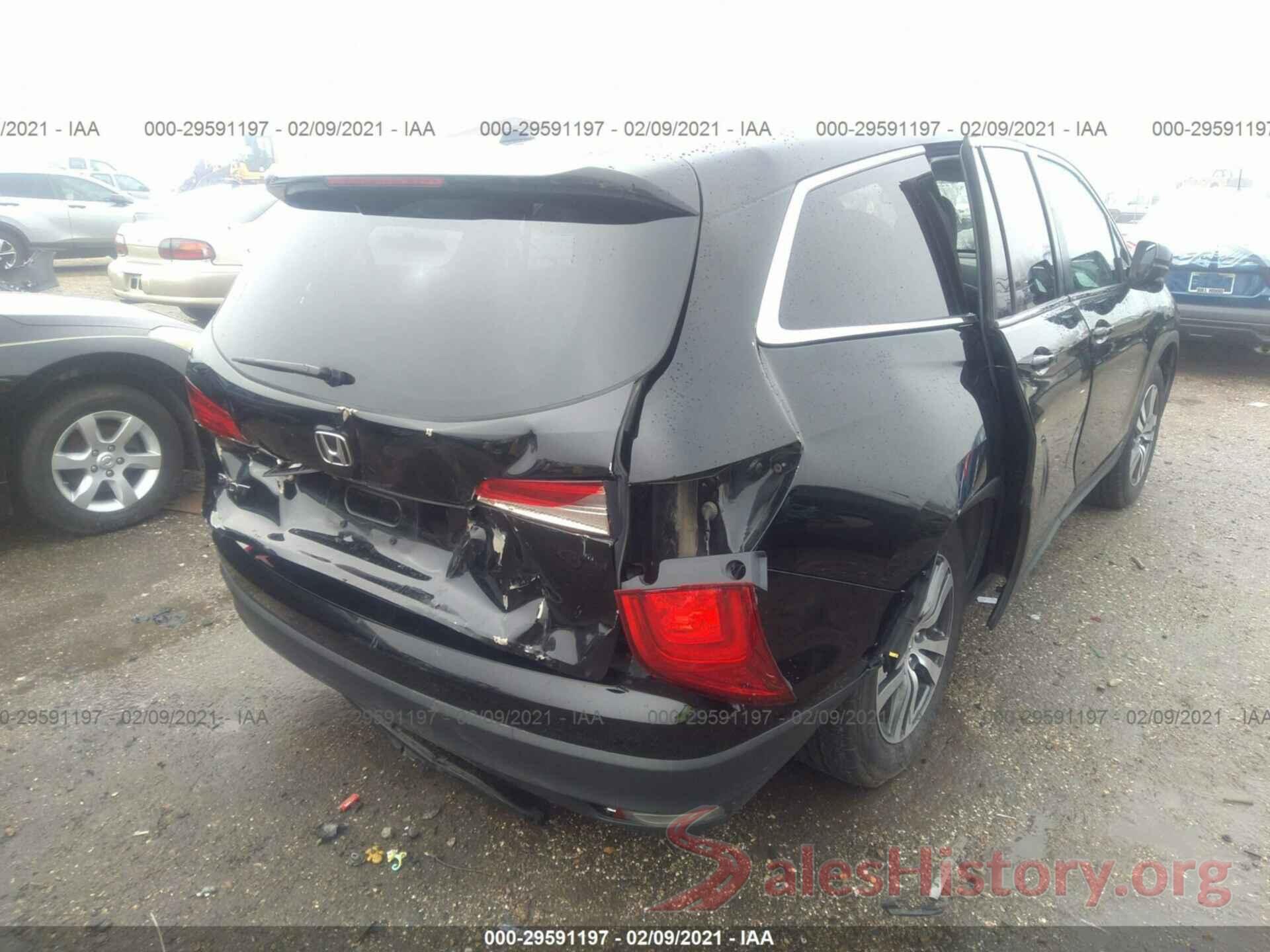 5FNYF5H5XGB037793 2016 HONDA PILOT