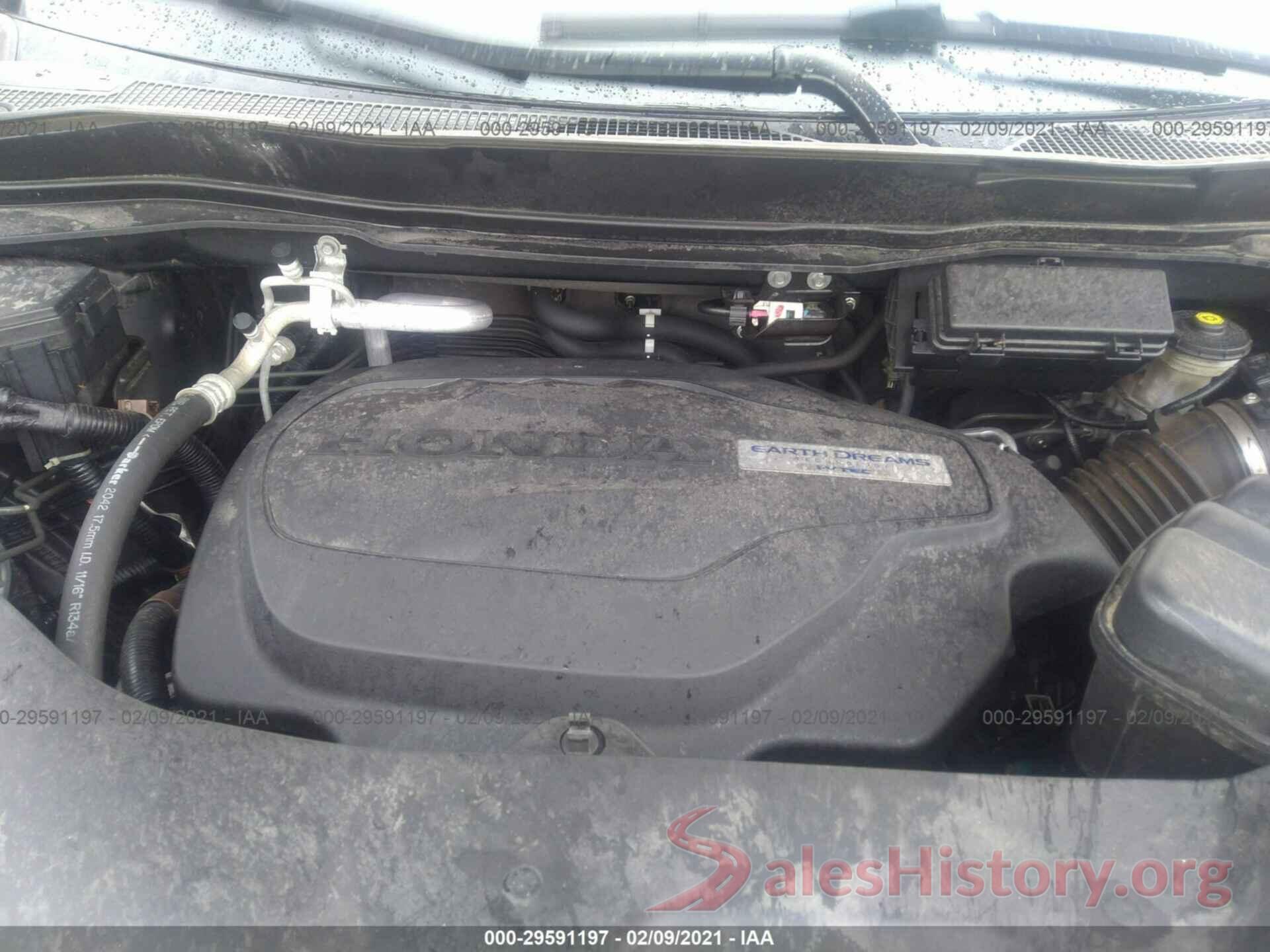 5FNYF5H5XGB037793 2016 HONDA PILOT