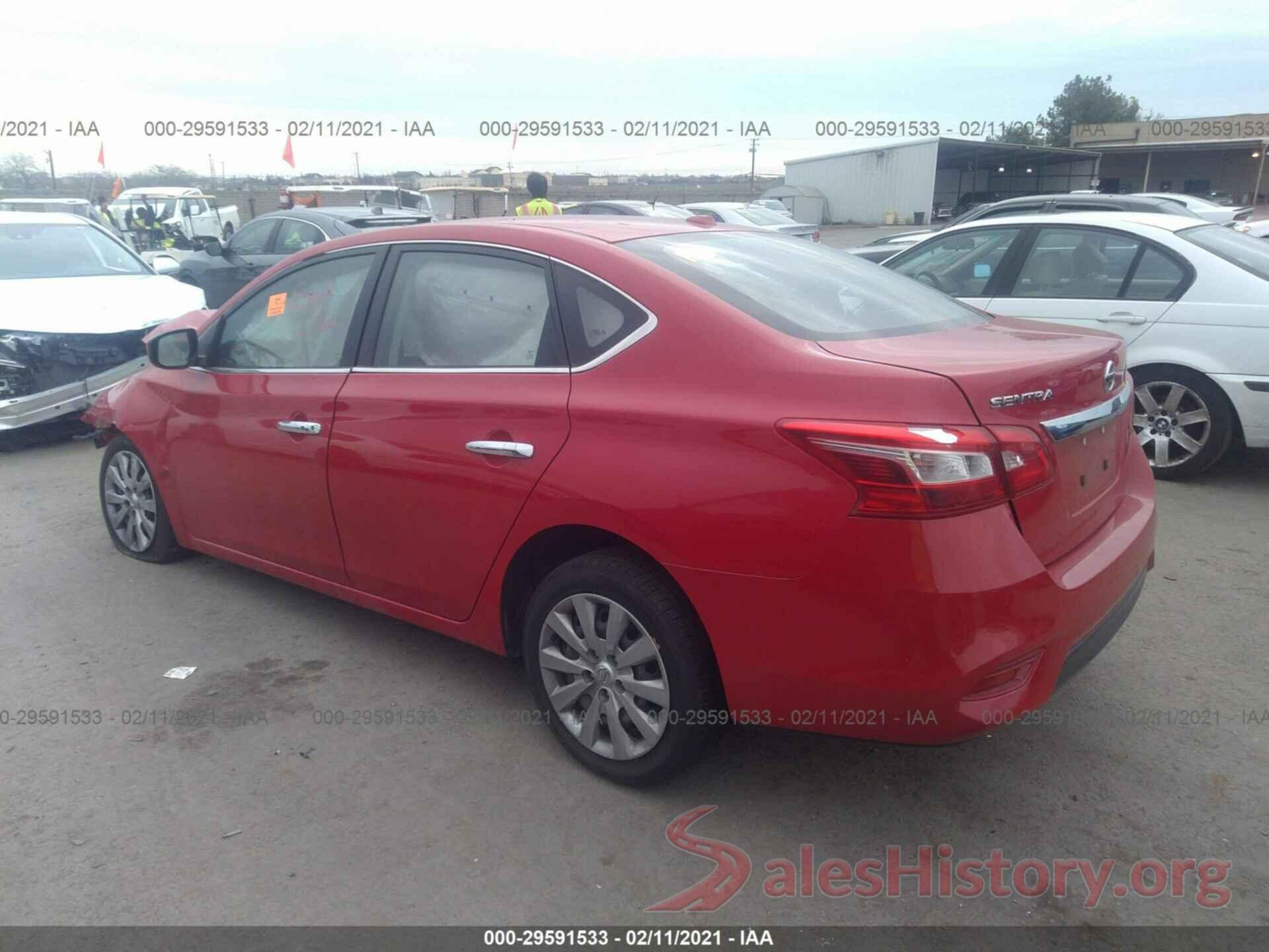 3N1AB7AP7HL693606 2017 NISSAN SENTRA