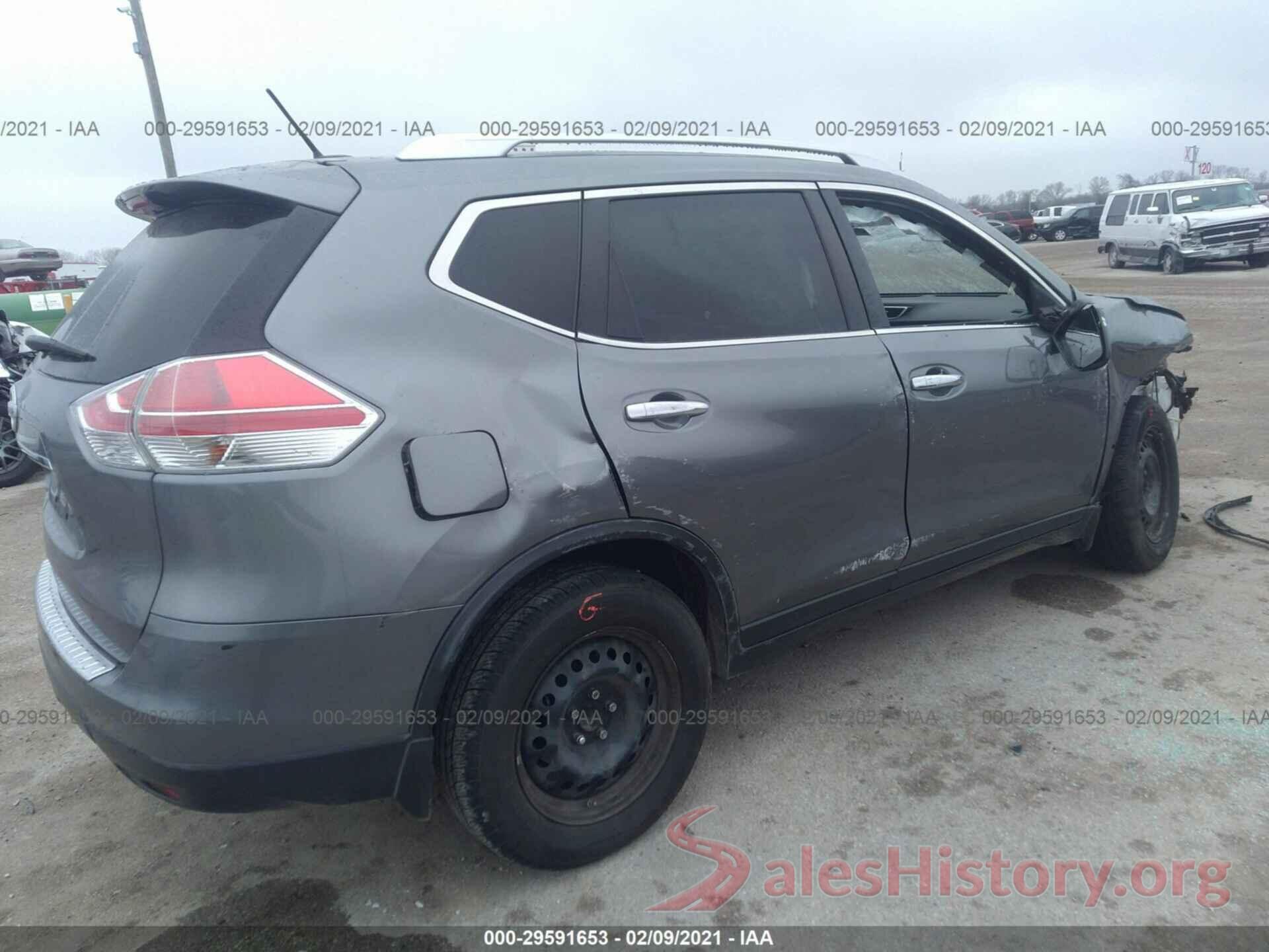 KNMAT2MT8GP639627 2016 NISSAN ROGUE