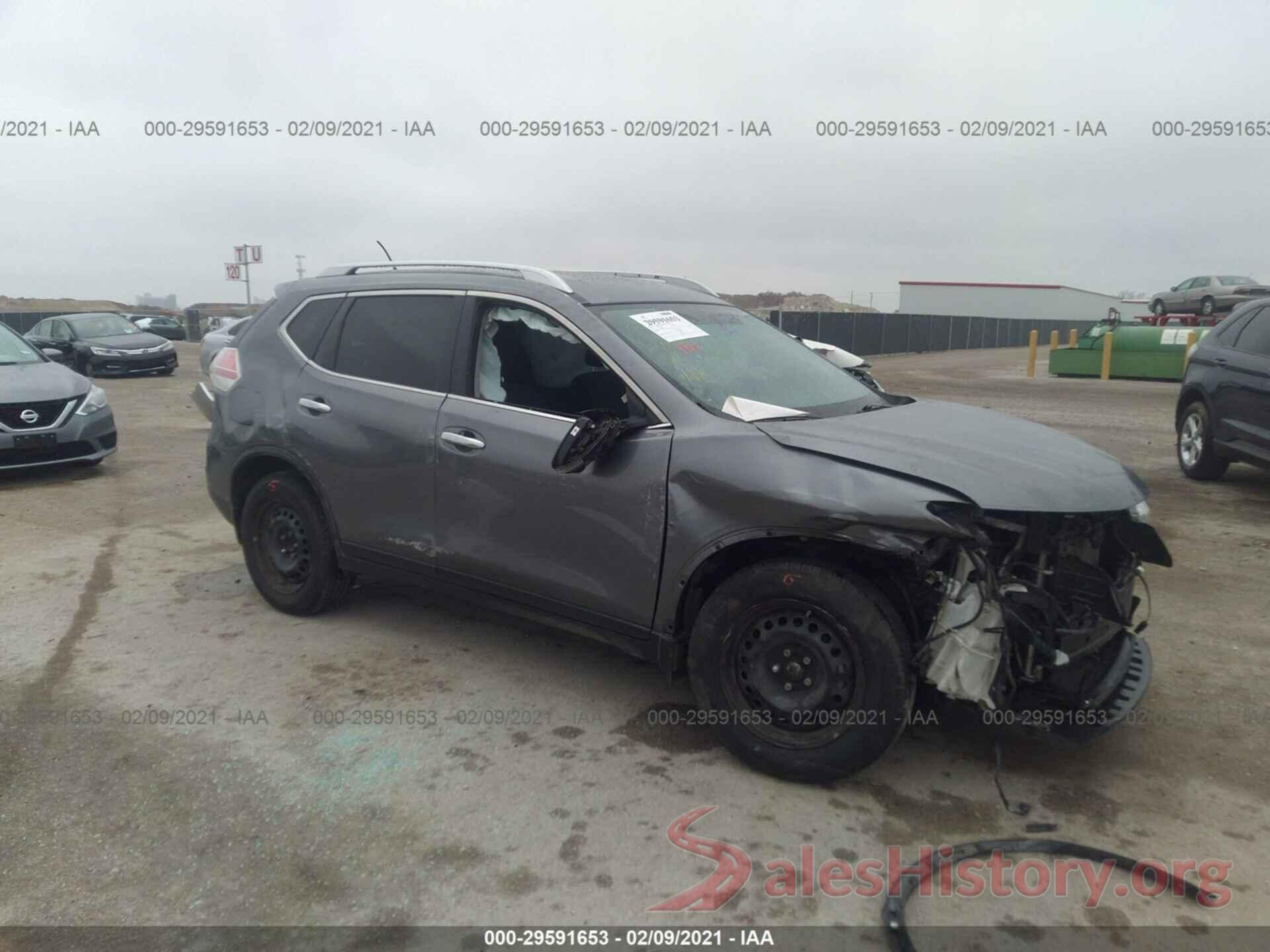 KNMAT2MT8GP639627 2016 NISSAN ROGUE