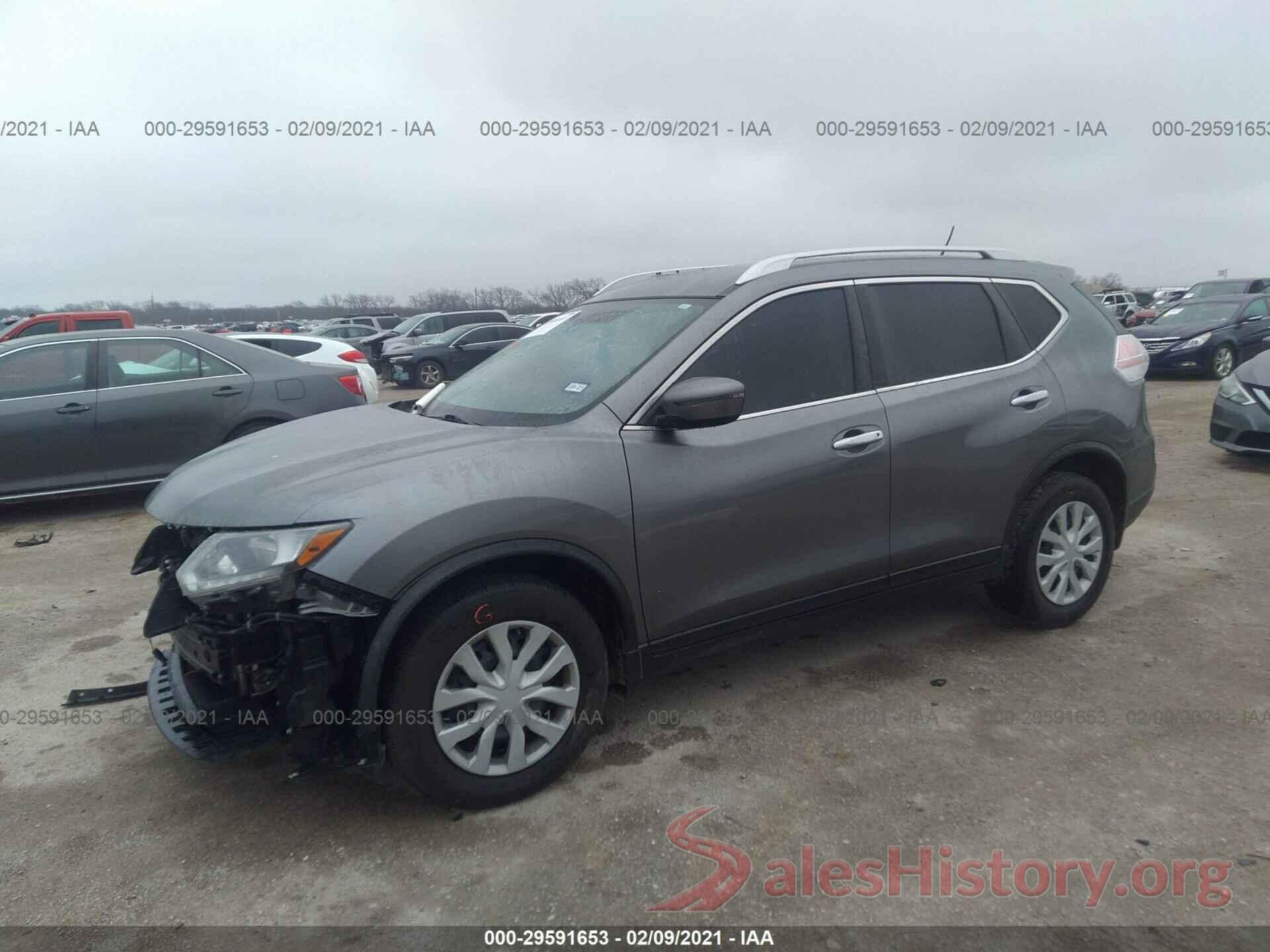 KNMAT2MT8GP639627 2016 NISSAN ROGUE