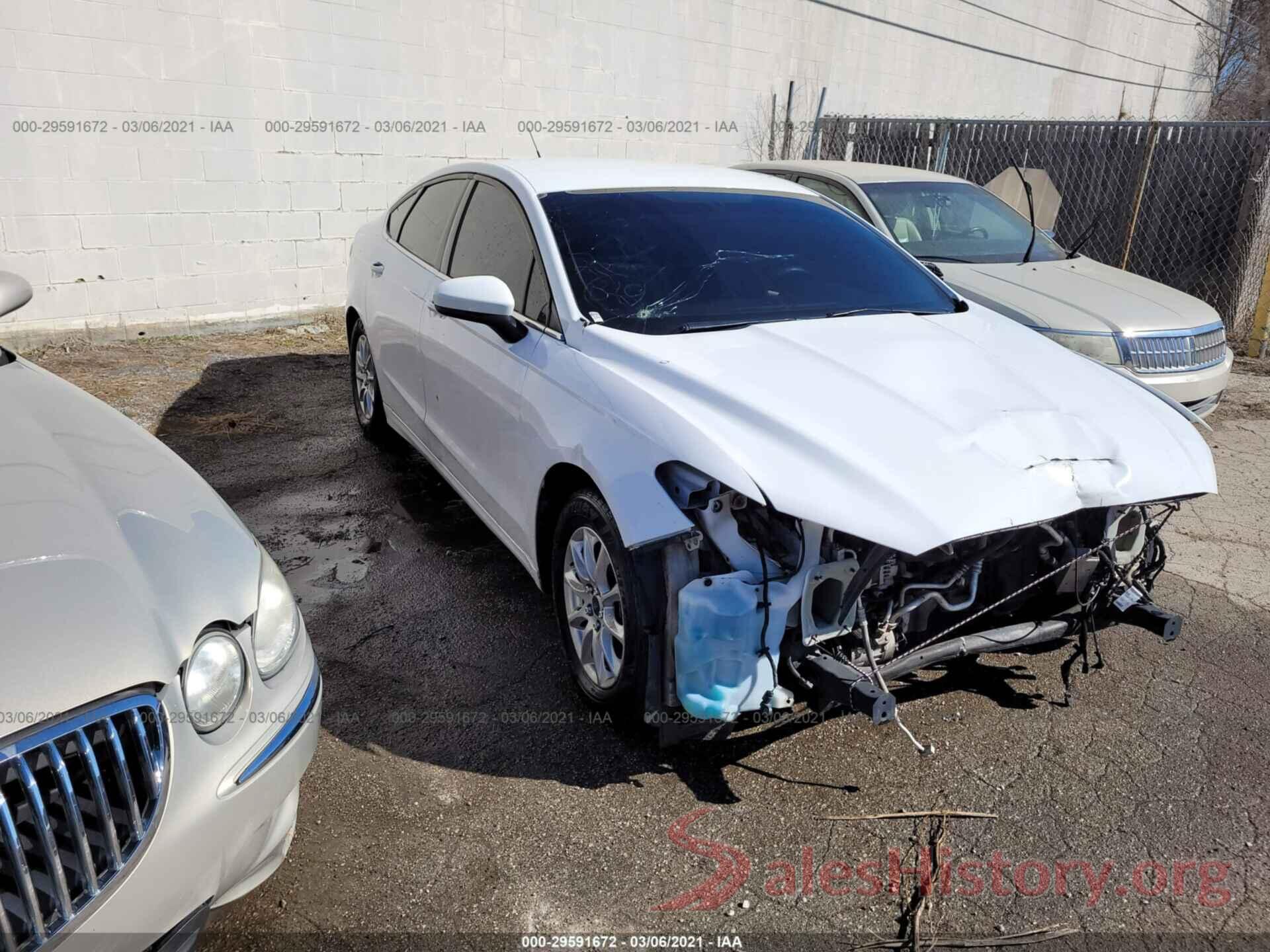 3FA6P0G75HR107877 2017 FORD FUSION