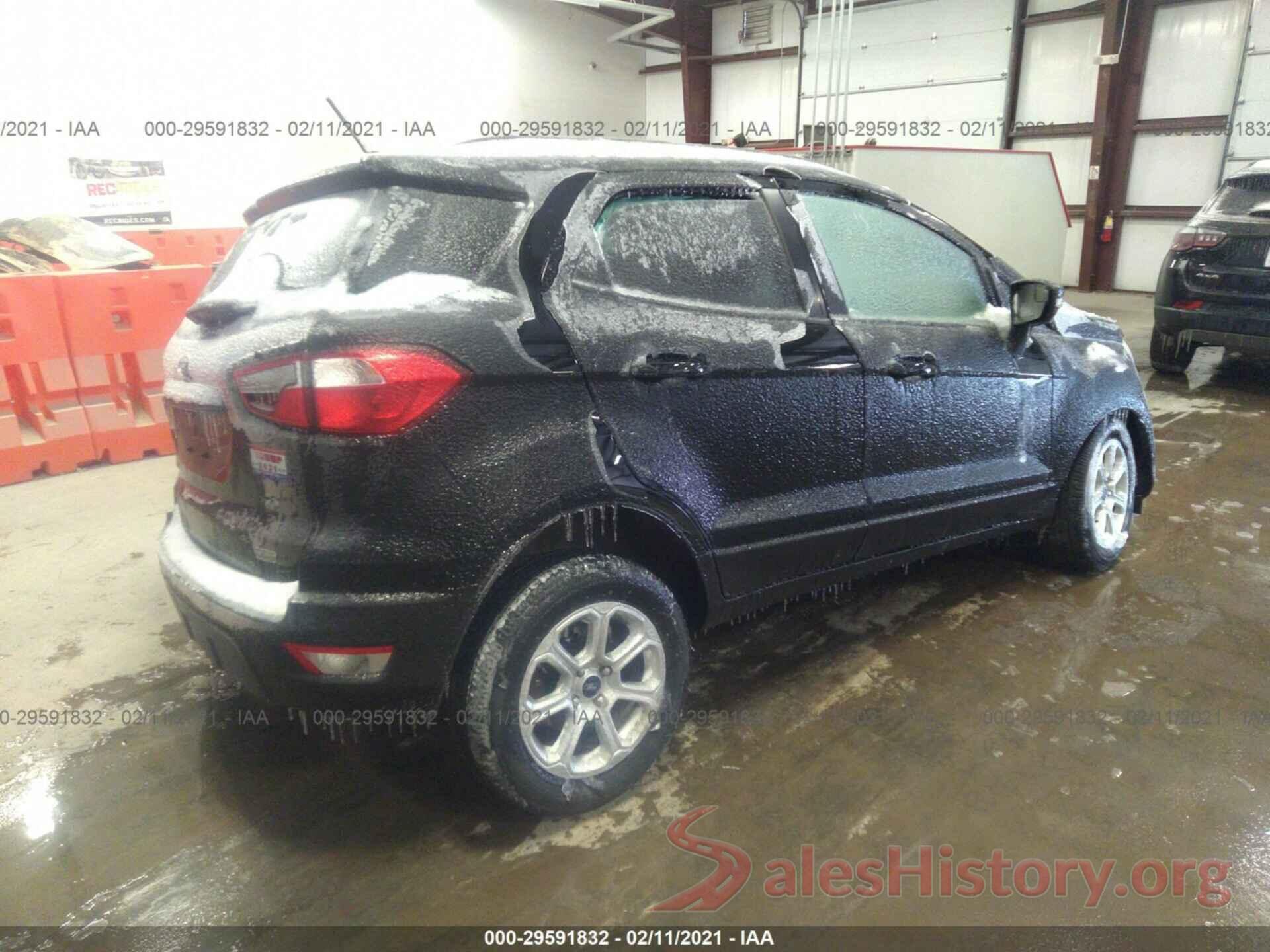 MAJ3S2GEXKC285592 2019 FORD ECOSPORT