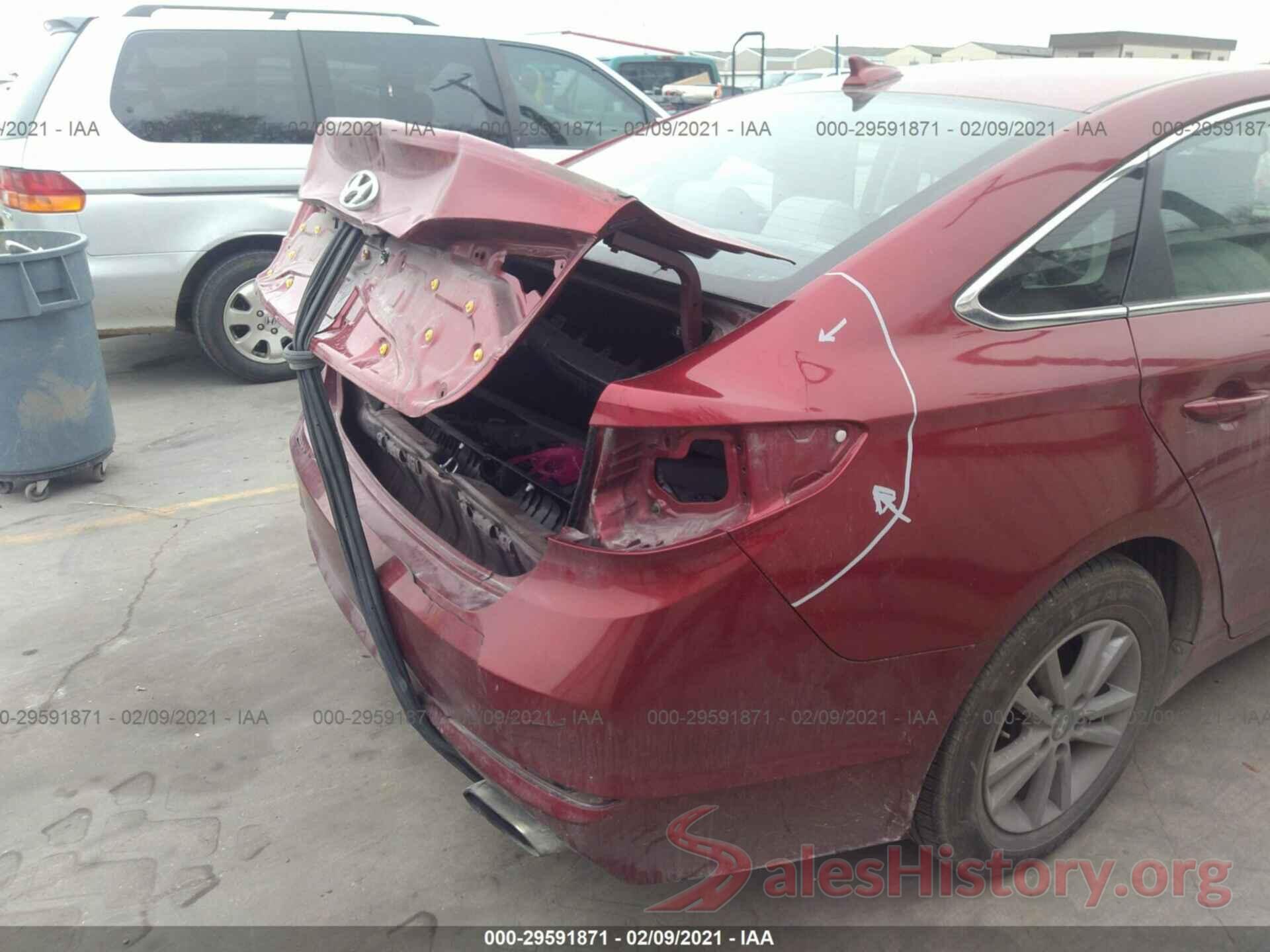 5NPE24AFXGH272269 2016 HYUNDAI SONATA