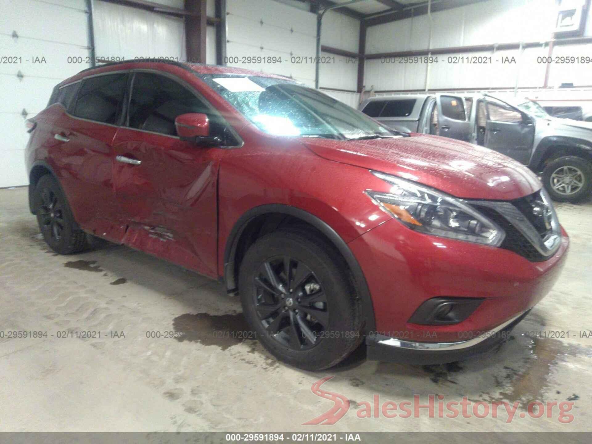 5N1AZ2MG6JN186317 2018 NISSAN MURANO