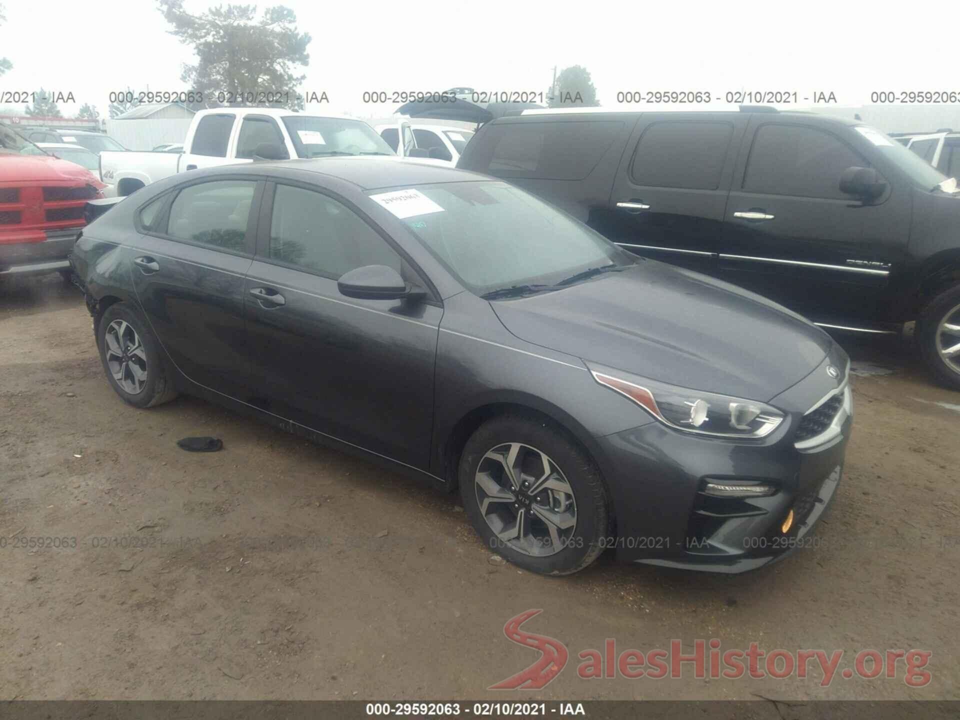 3KPF24AD3LE256397 2020 KIA FORTE