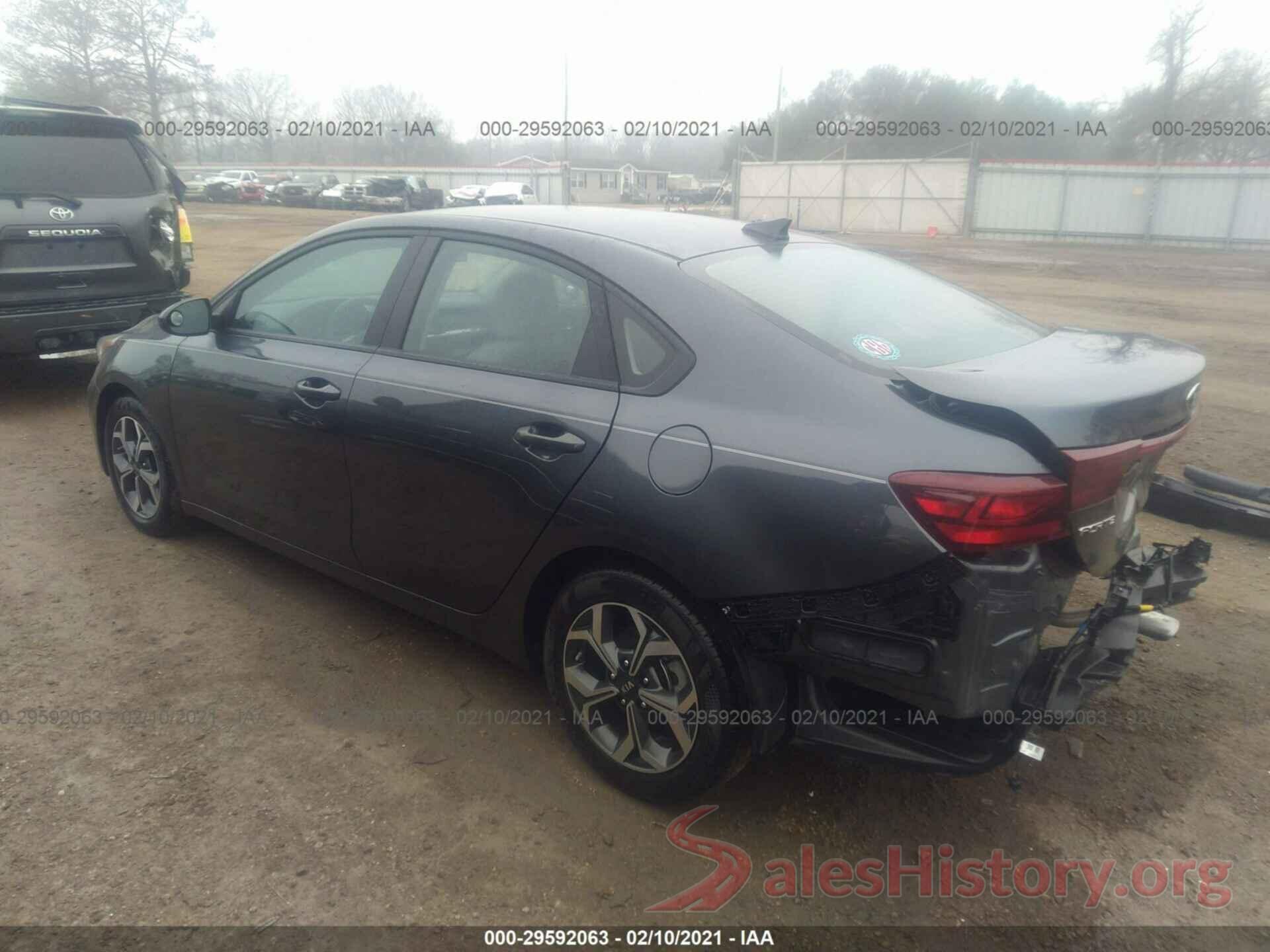 3KPF24AD3LE256397 2020 KIA FORTE