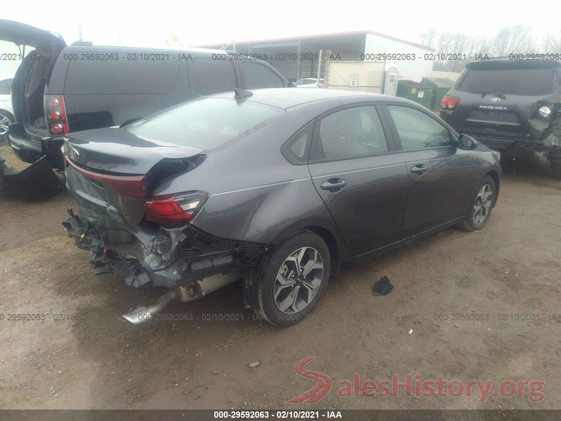 3KPF24AD3LE256397 2020 KIA FORTE