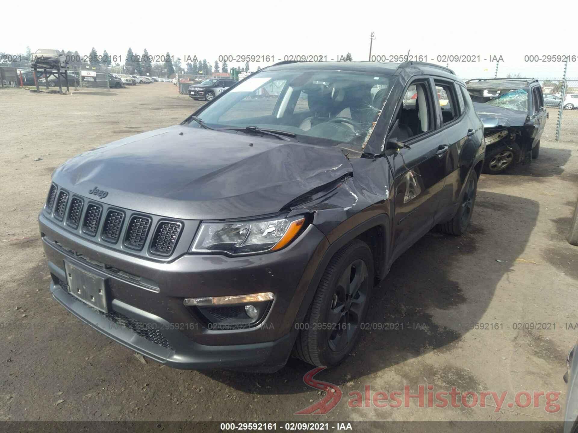 3C4NJCBB6KT809172 2019 JEEP COMPASS