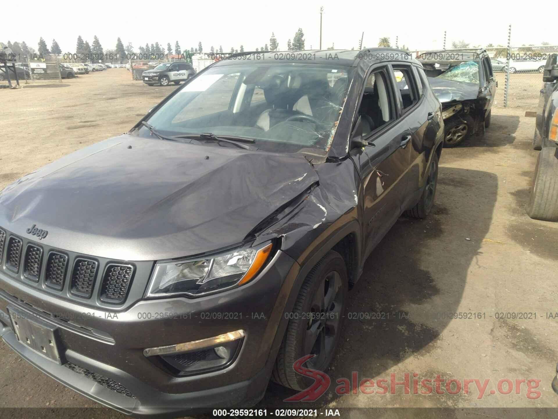 3C4NJCBB6KT809172 2019 JEEP COMPASS