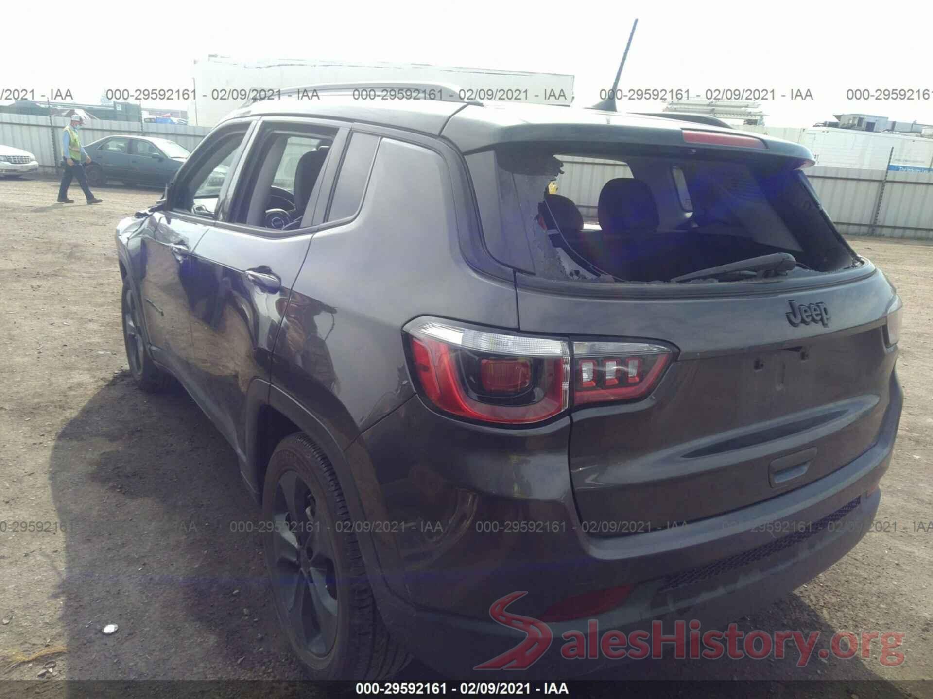 3C4NJCBB6KT809172 2019 JEEP COMPASS