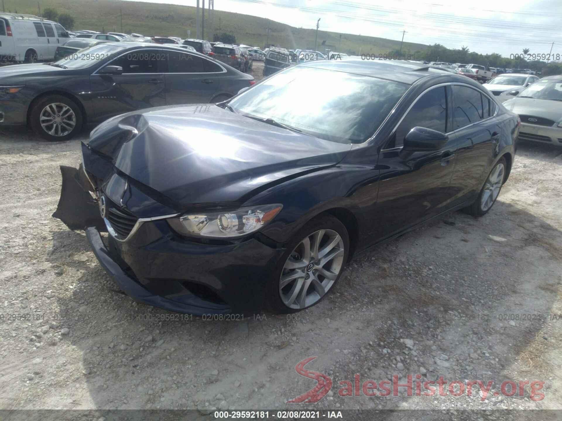 JM1GJ1V54G1434996 2016 MAZDA MAZDA6