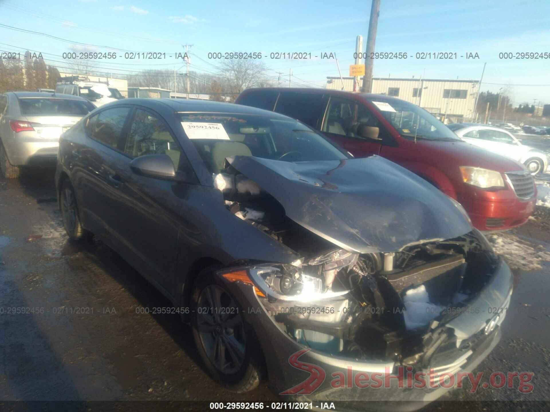 KMHD84LF4JU595250 2018 HYUNDAI ELANTRA