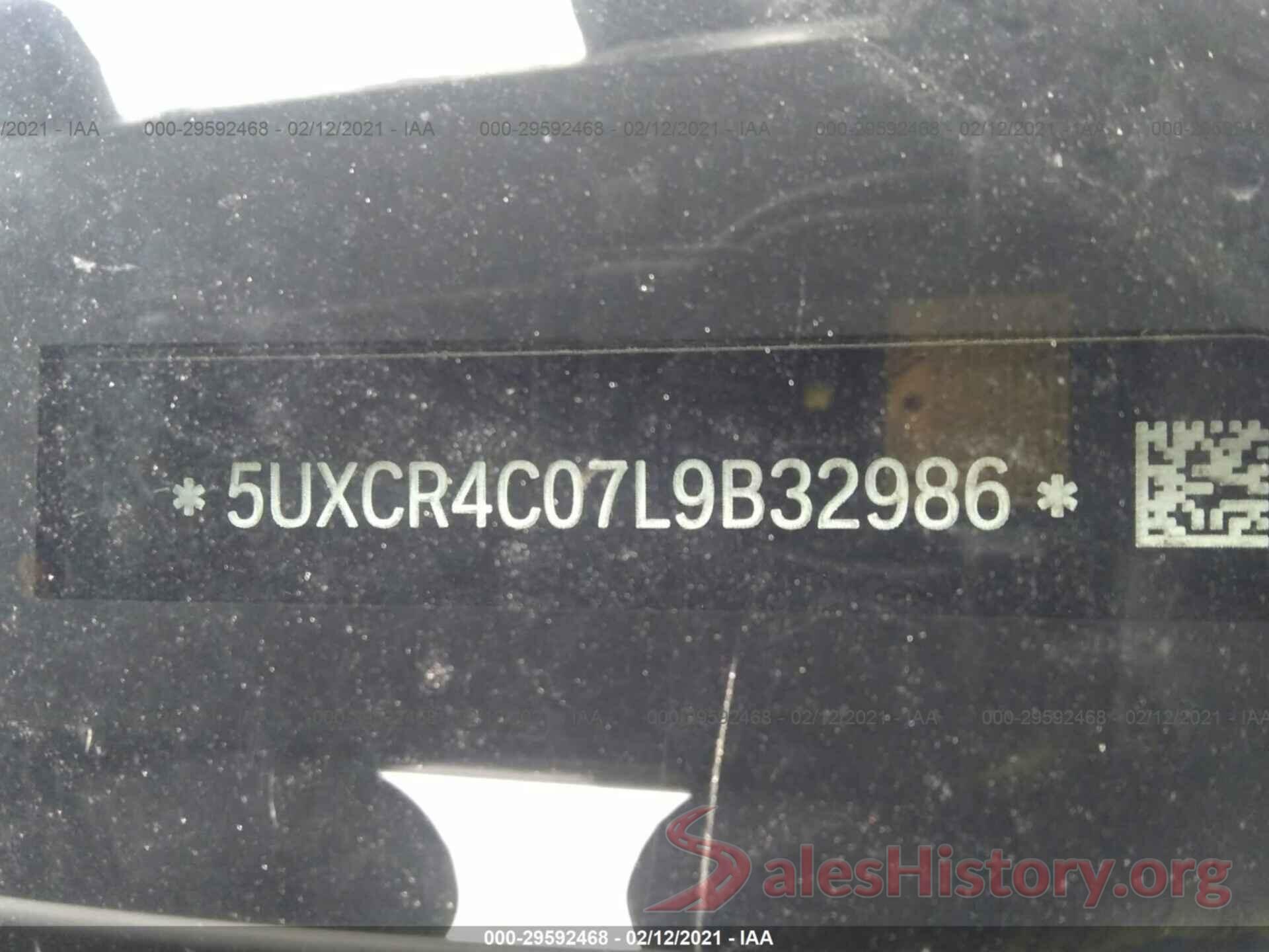 5UXCR4C07L9B32986 2020 BMW X5