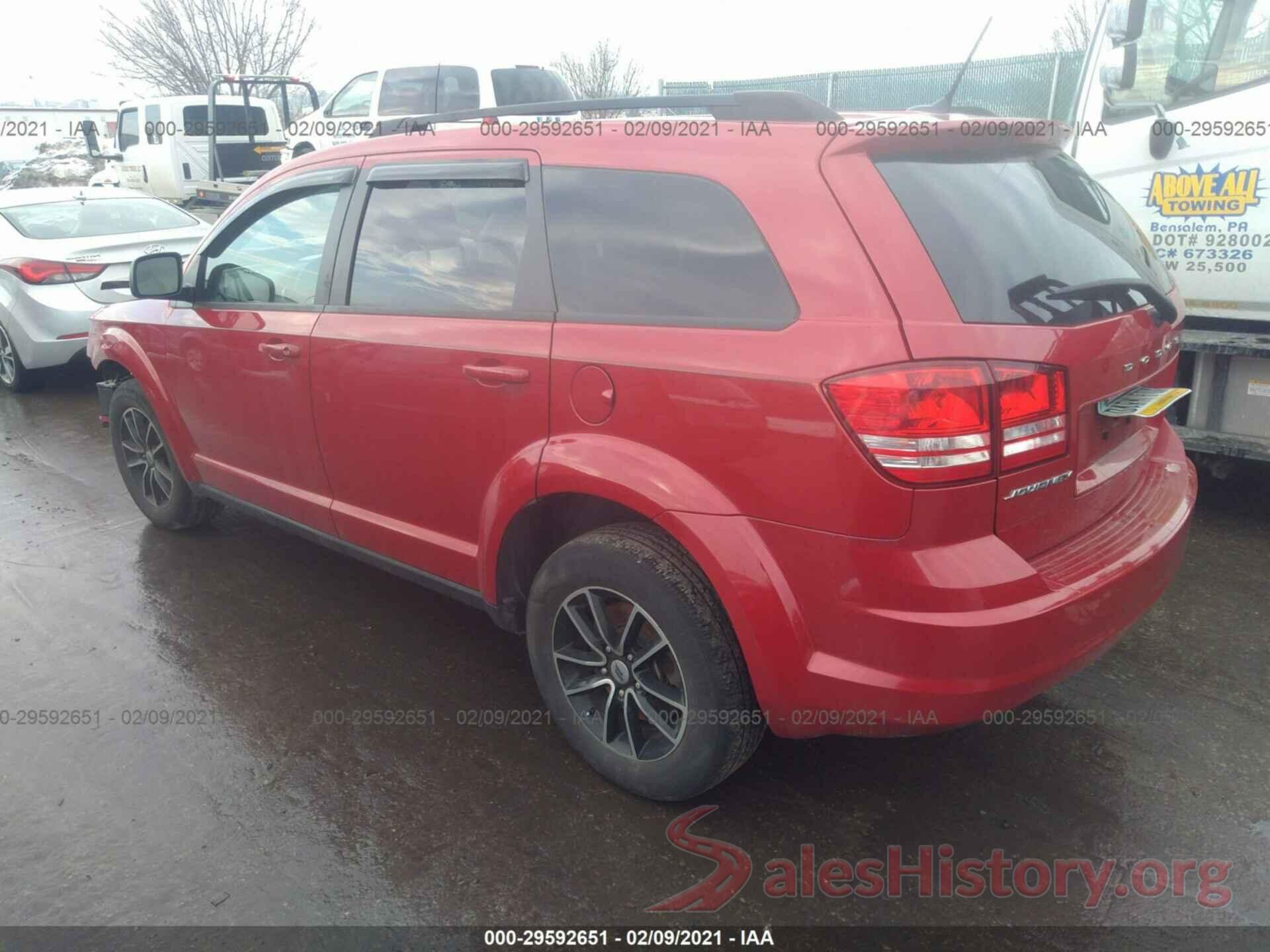 3C4PDCAB9JT382375 2018 DODGE JOURNEY