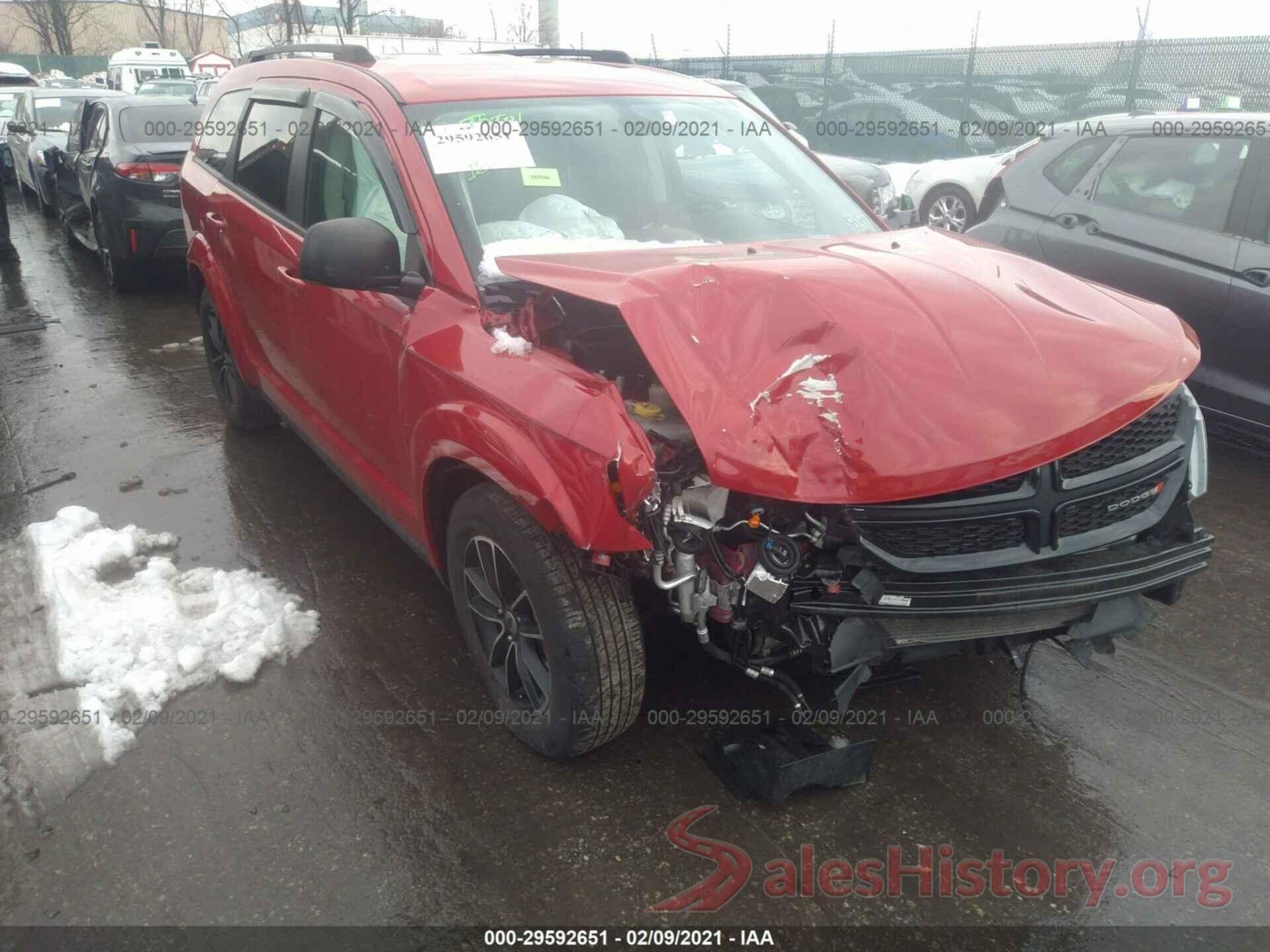 3C4PDCAB9JT382375 2018 DODGE JOURNEY