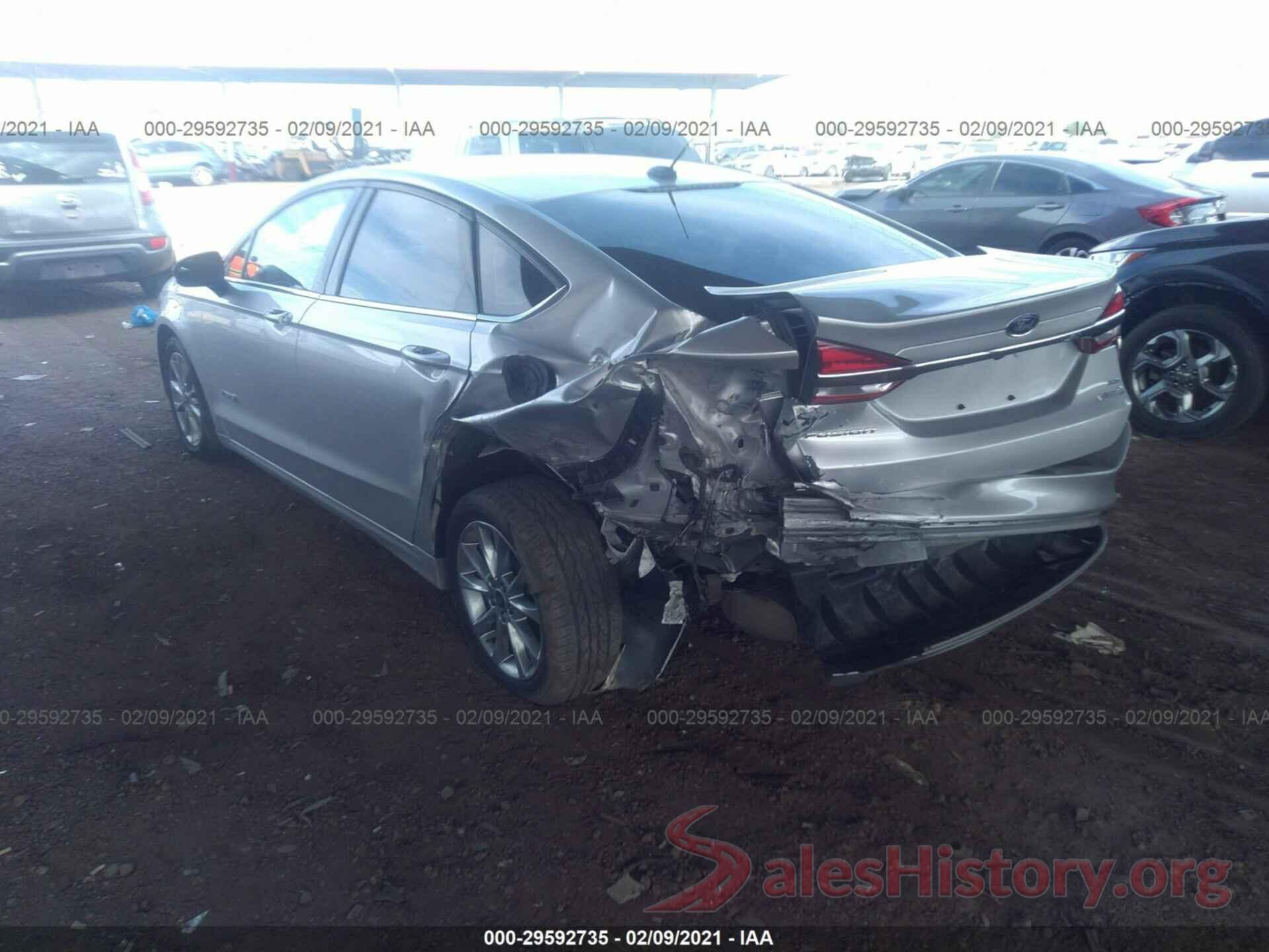 3FA6P0LU1HR385445 2017 FORD FUSION