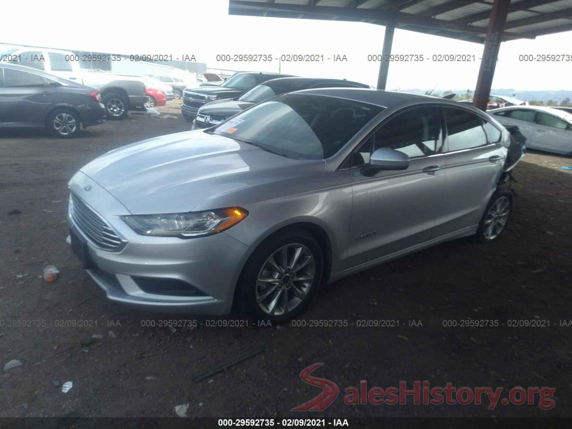 3FA6P0LU1HR385445 2017 FORD FUSION