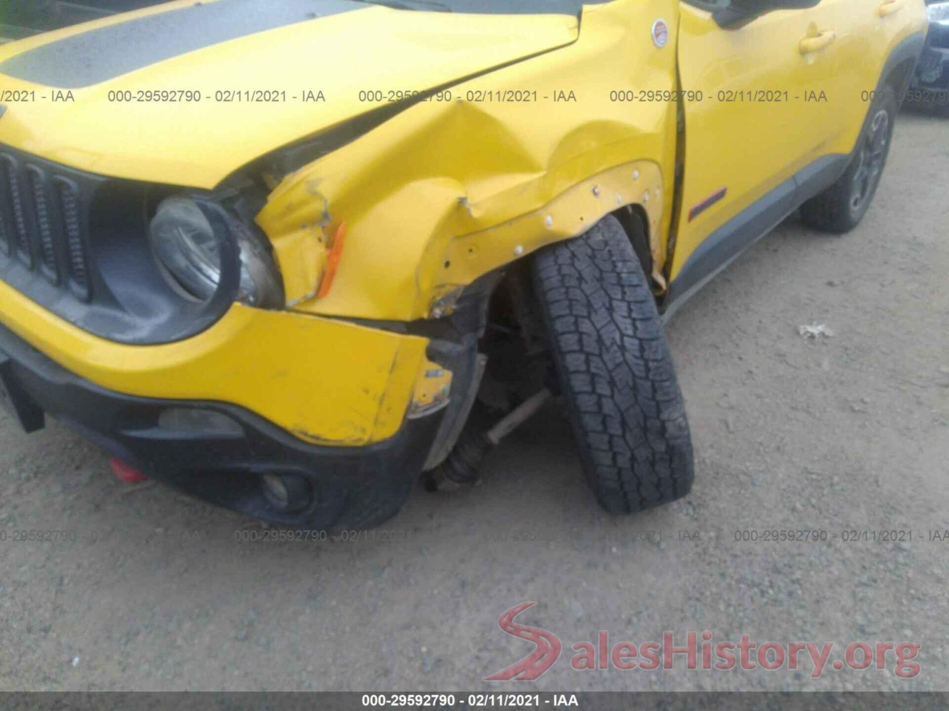 ZACCJBCTXGPD43625 2016 JEEP RENEGADE