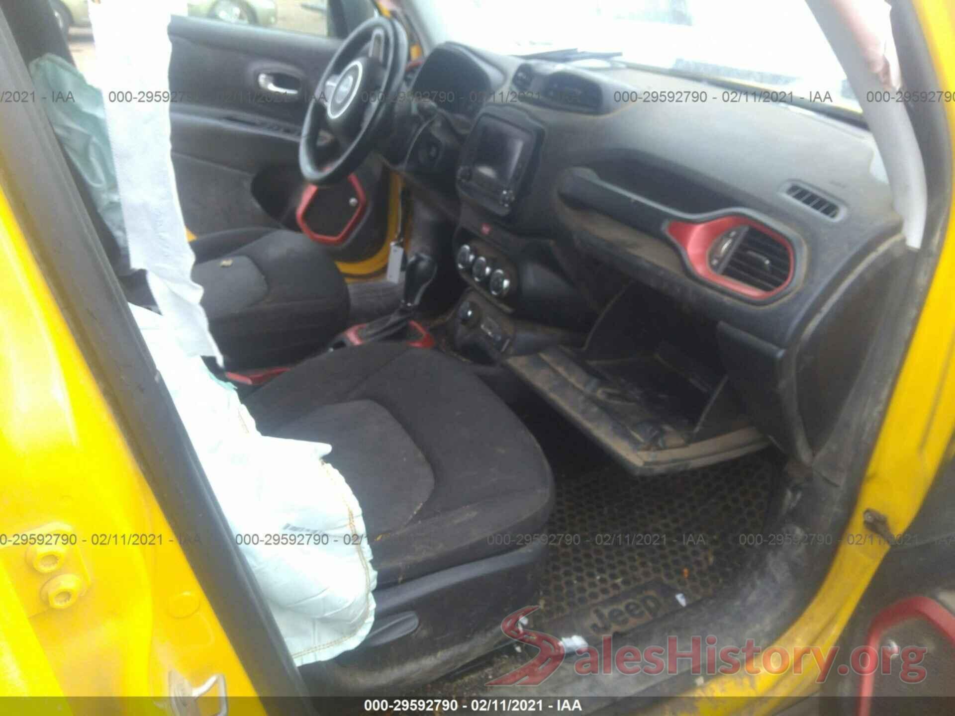 ZACCJBCTXGPD43625 2016 JEEP RENEGADE