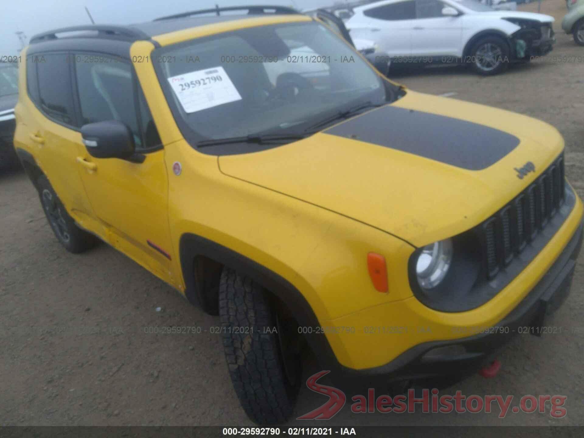 ZACCJBCTXGPD43625 2016 JEEP RENEGADE