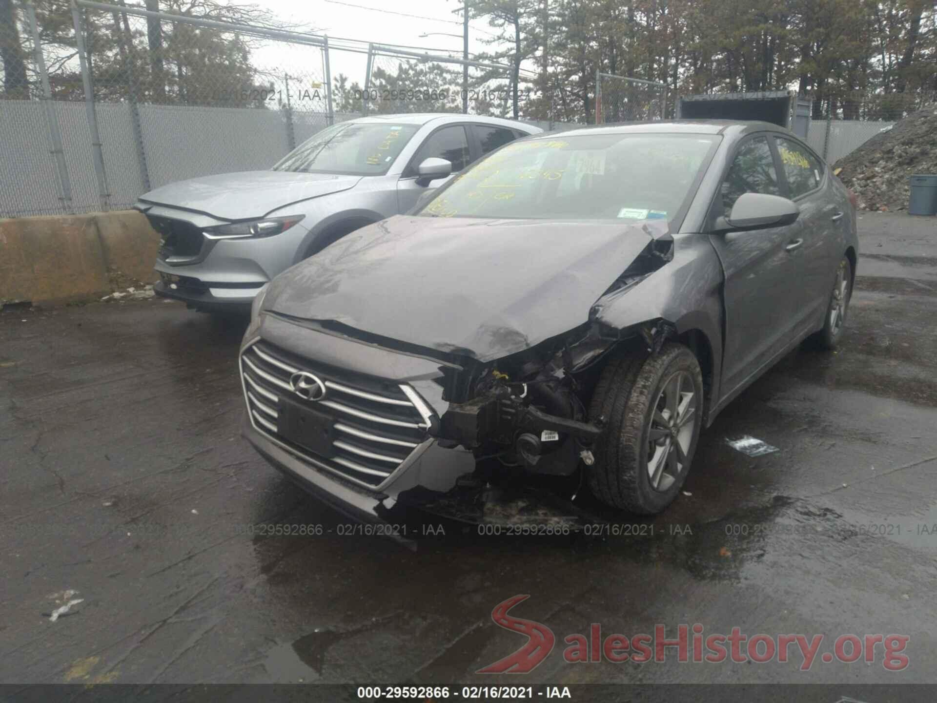 5NPD84LF9JH385550 2018 HYUNDAI ELANTRA