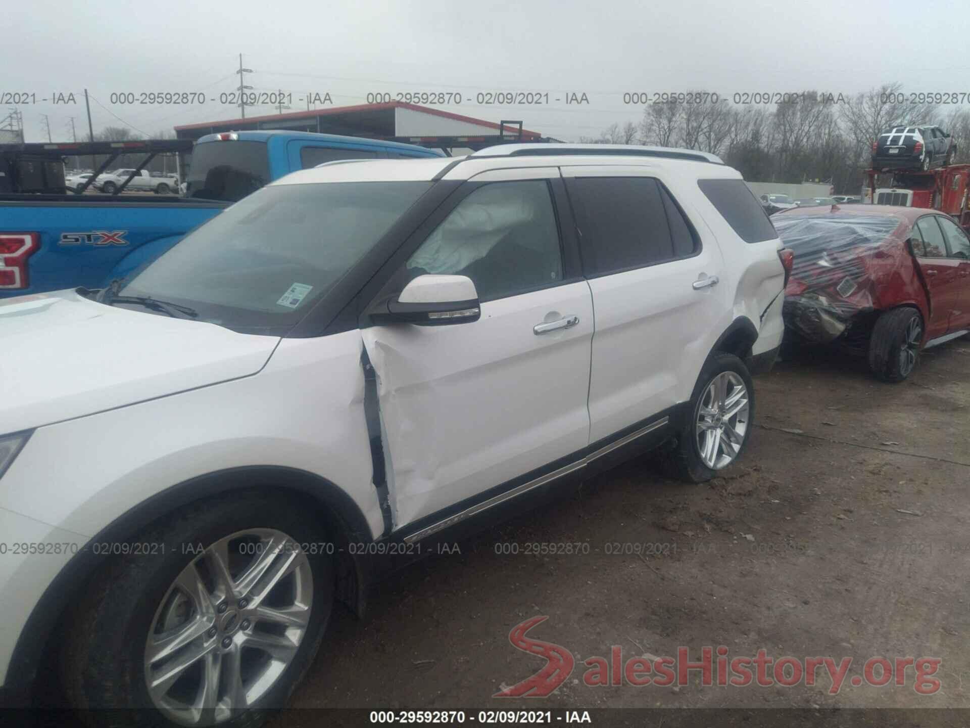 1FM5K7FH1HGA26031 2017 FORD EXPLORER